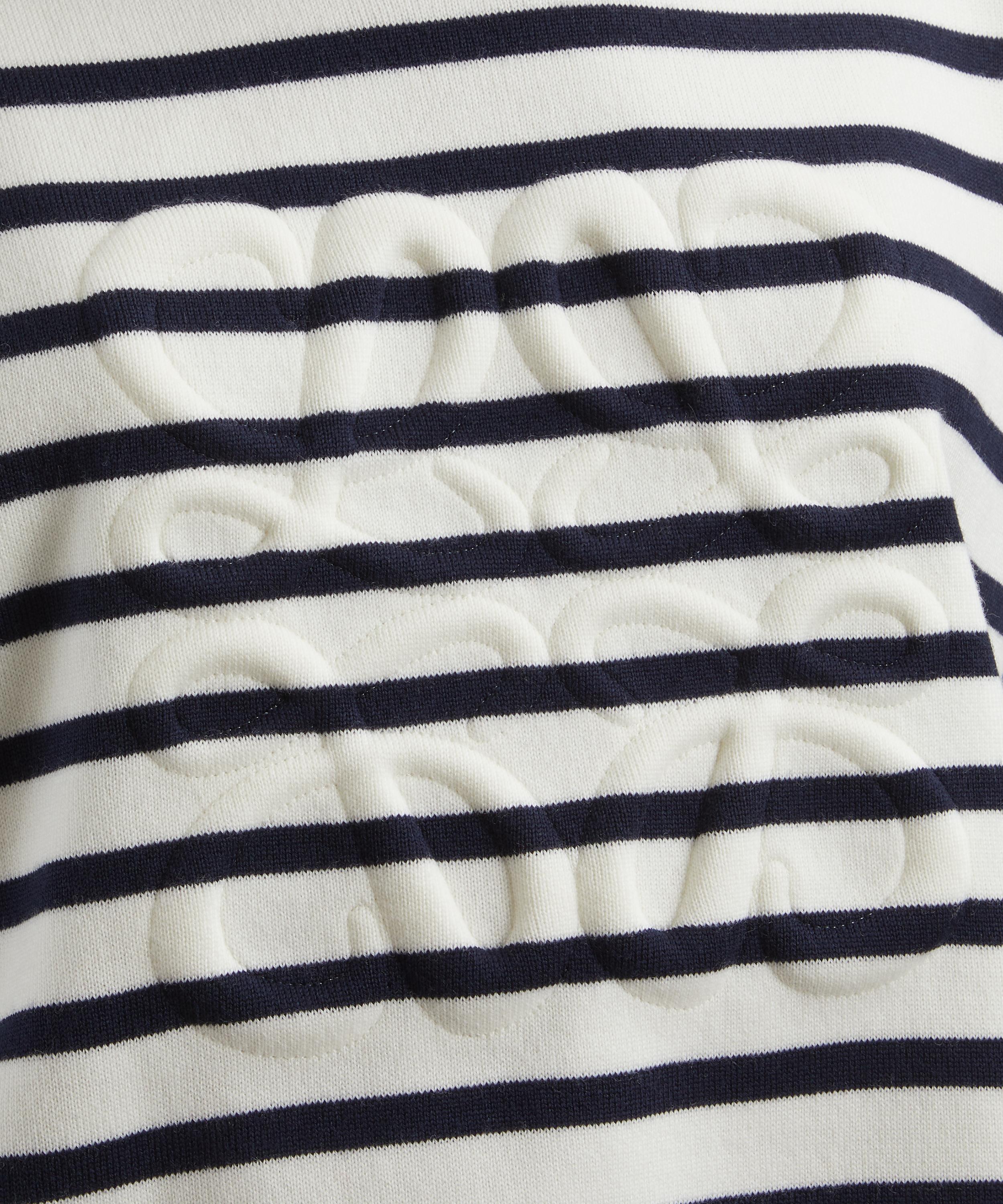 Loewe - Striped Anagram Wool Sweater image number 4