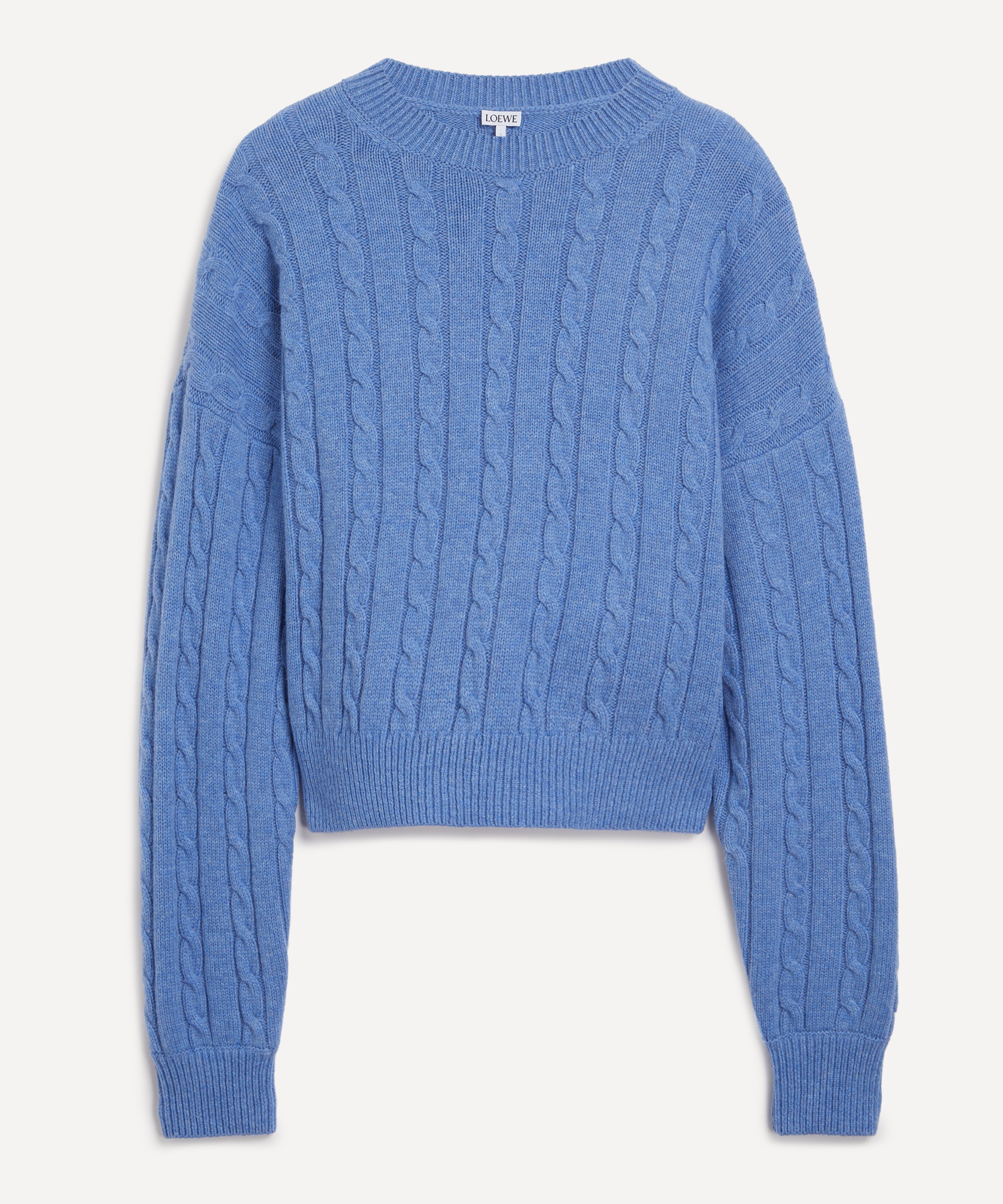 Loewe - Wool Cable-Knit Sweater image number 0