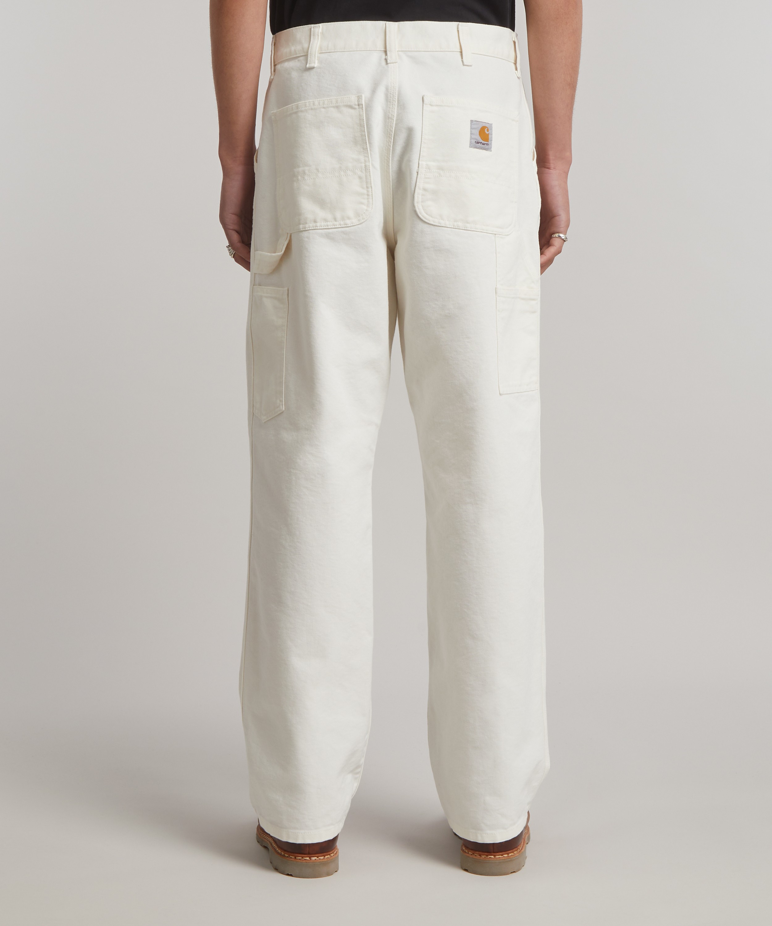 Carhartt WIP - Single Knee Dearborn Canvas Trousers image number 3