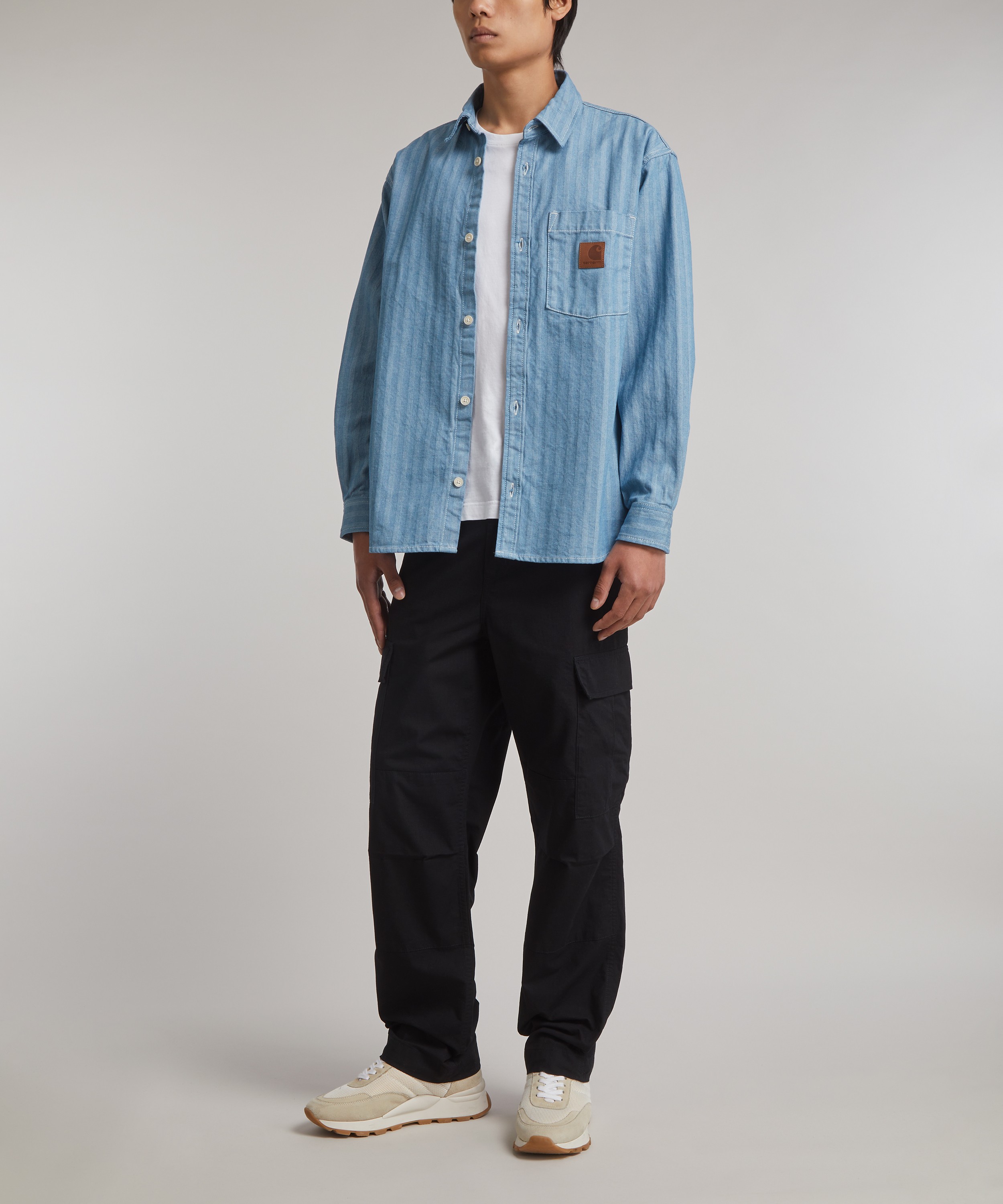 Carhartt WIP - Menard Monsey Herringbone Shirt Jacket image number 1