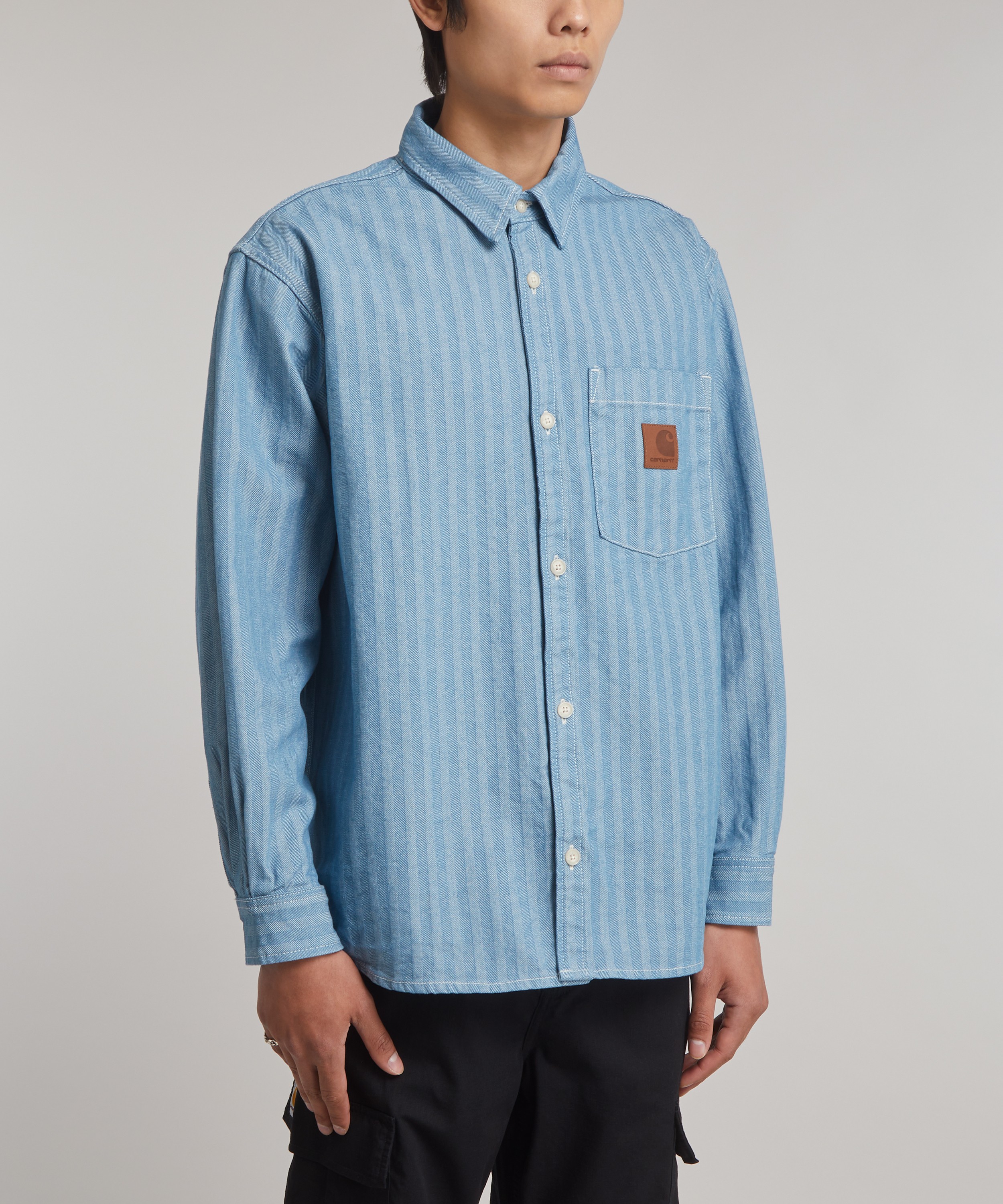 Carhartt WIP - Menard Monsey Herringbone Shirt Jacket image number 2