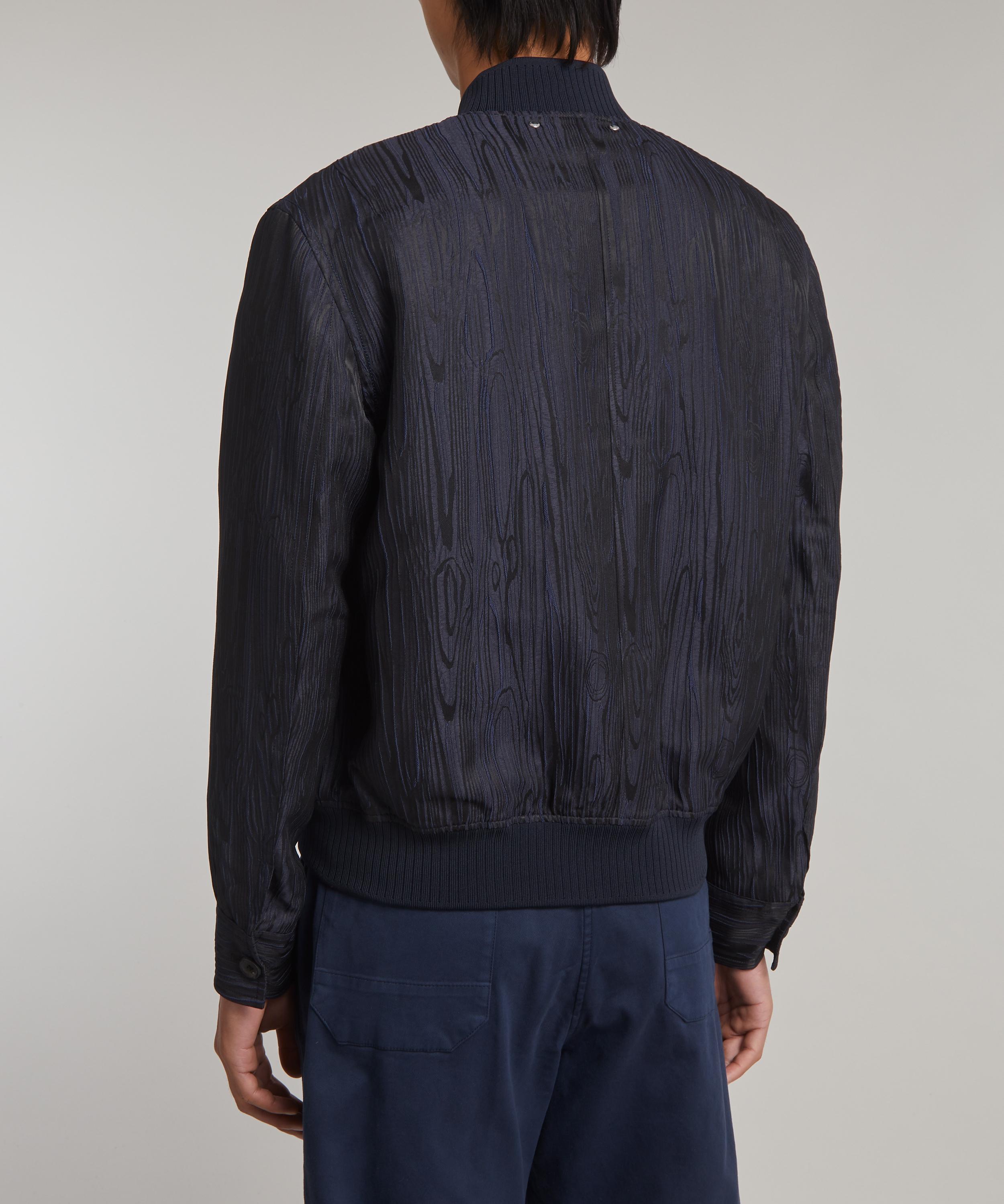 PS Paul Smith - Navy Textured Bomber Jacket image number 3