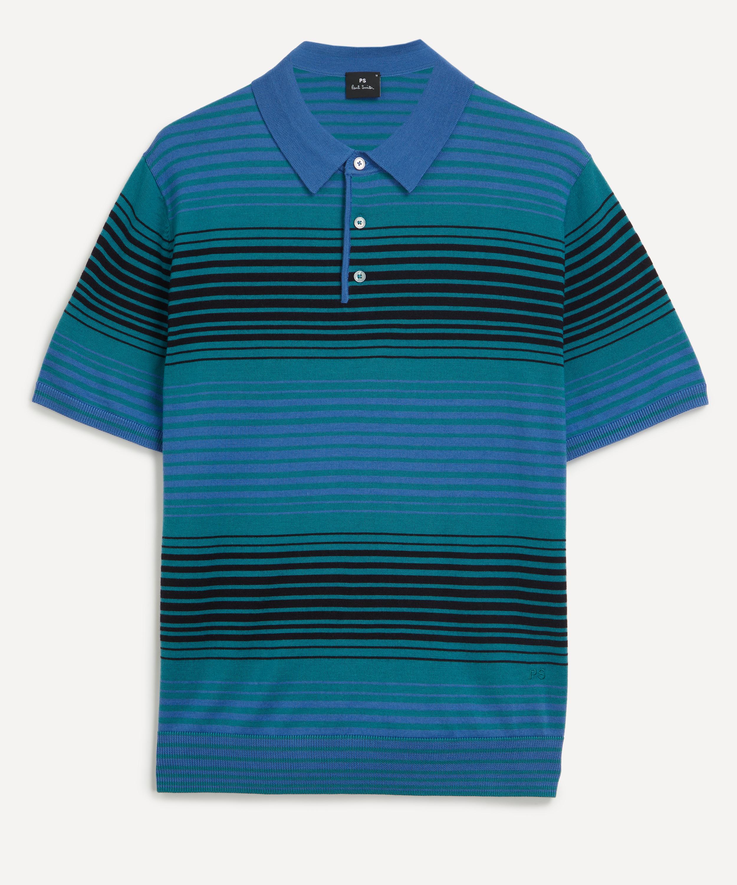 Paul Smith - Wool Knit Polo Shirt image number 0