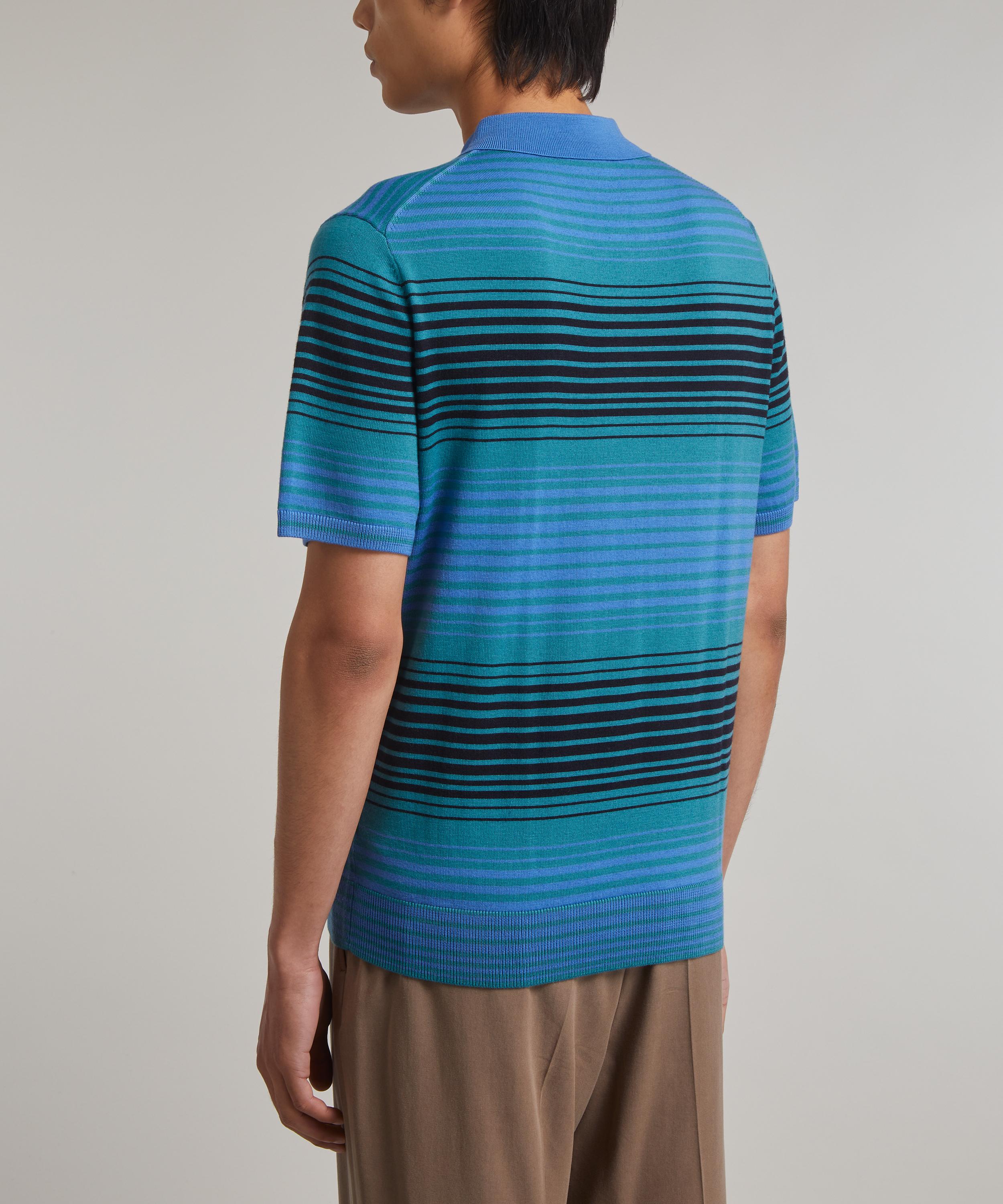 Paul Smith - Wool Knit Polo Shirt image number 3