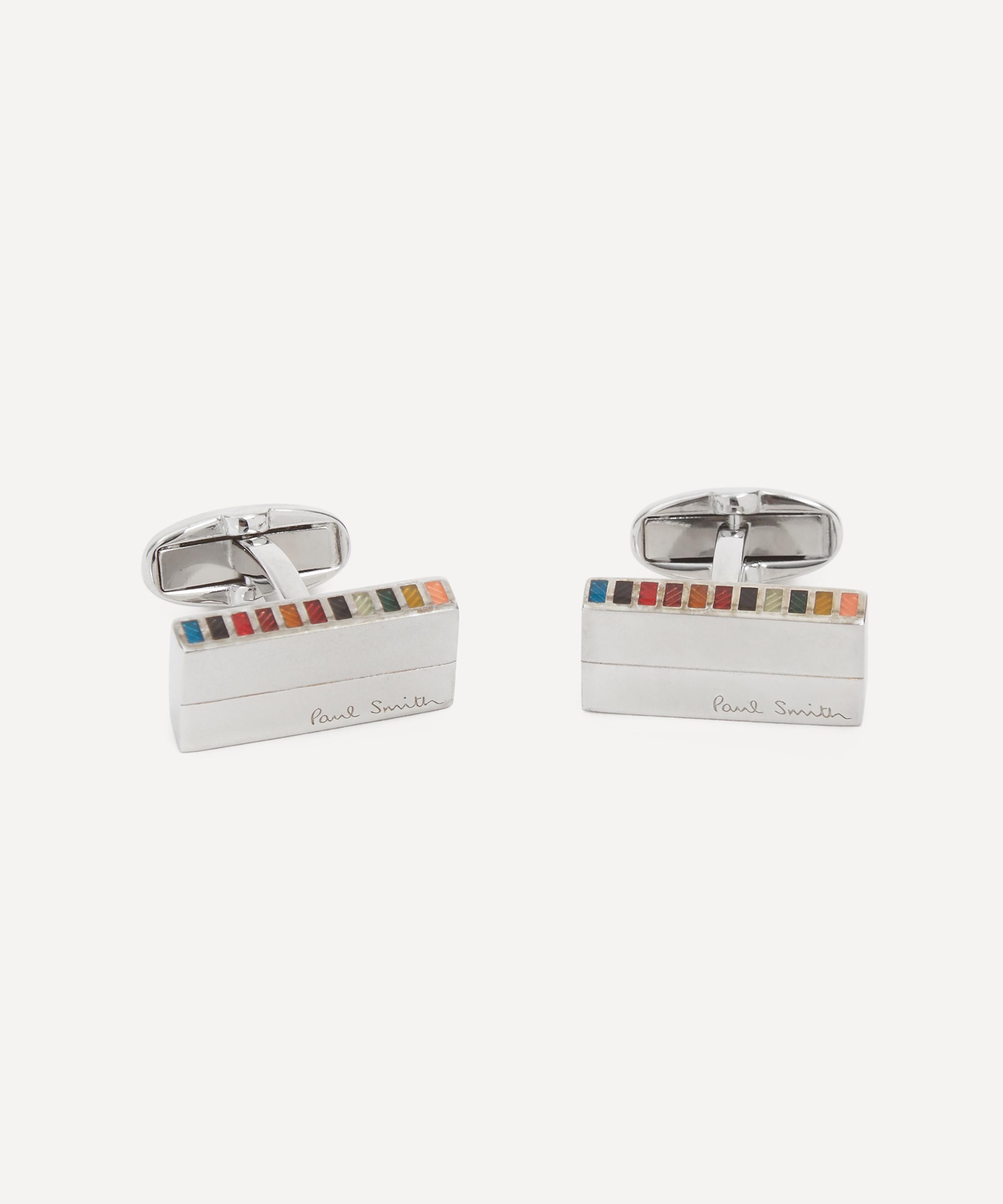 Paul Smith - Signature Stripe Edge Cufflinks image number 0