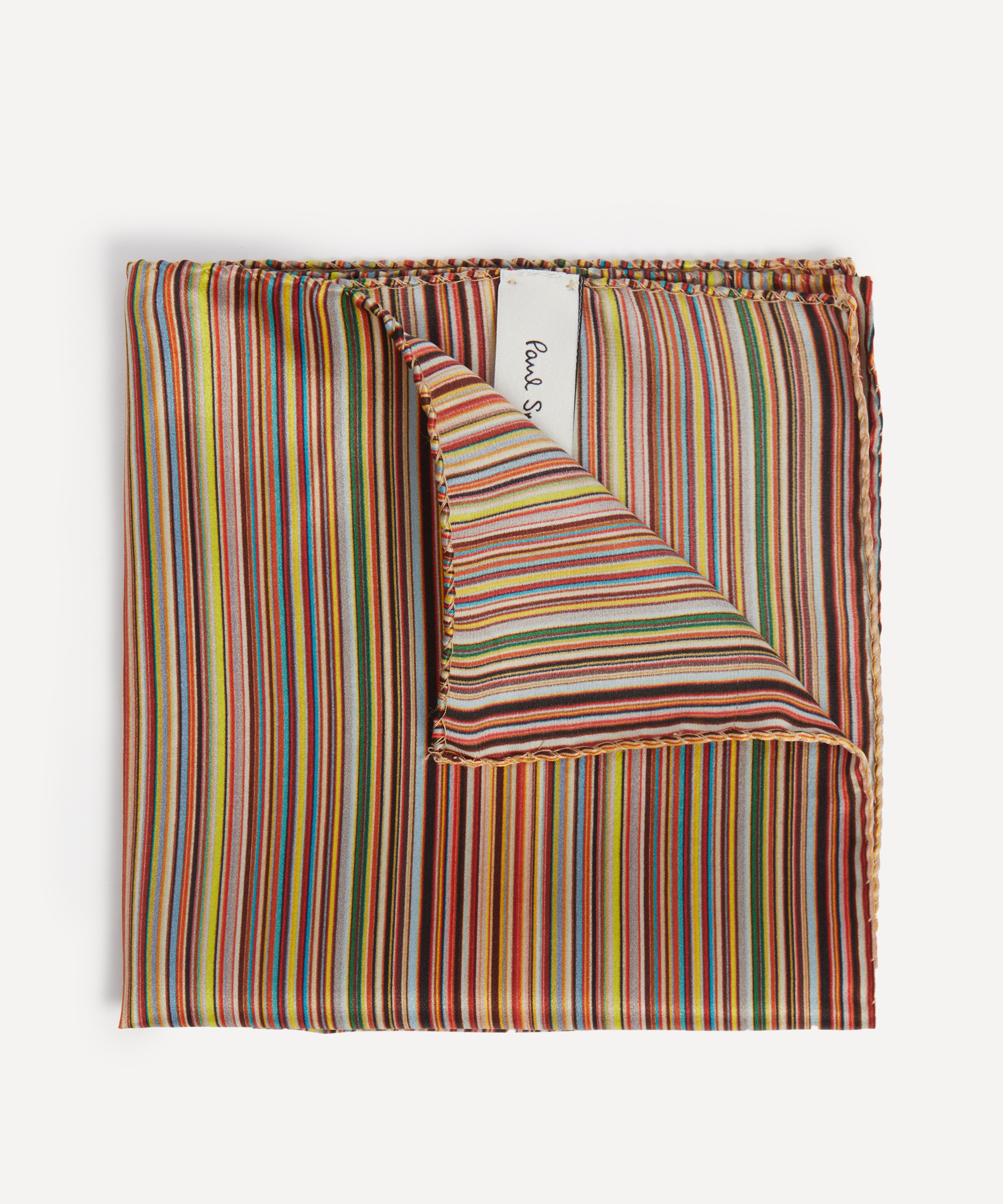 Paul Smith - Signature Stripe Silk Pocket Square