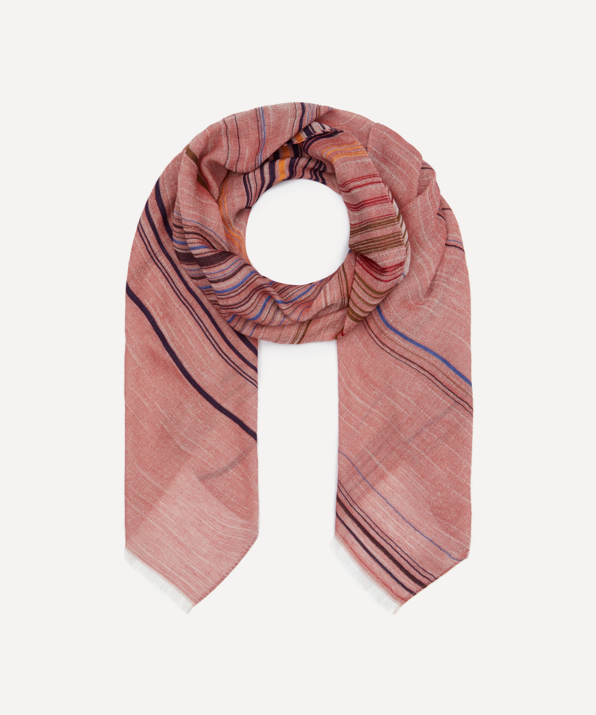 Paul Smith - Thin Stripe Scarf image number 0