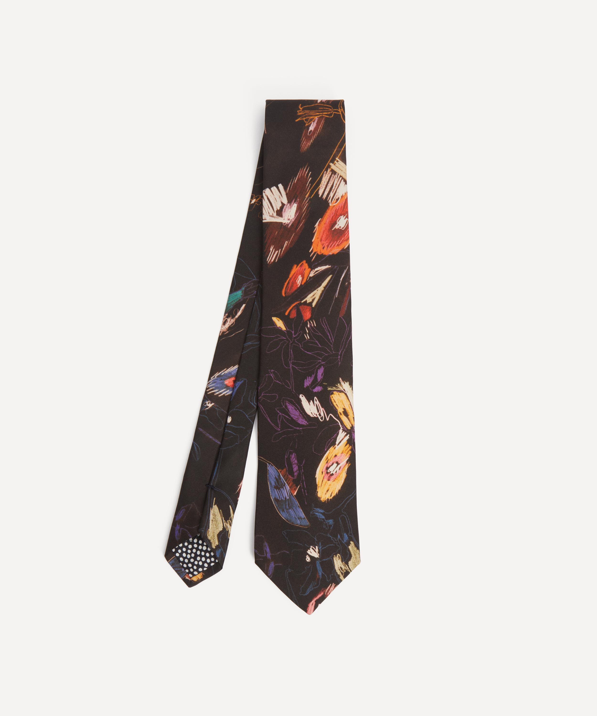 Paul Smith - Sketchbook Botanical Silk Tie image number 0