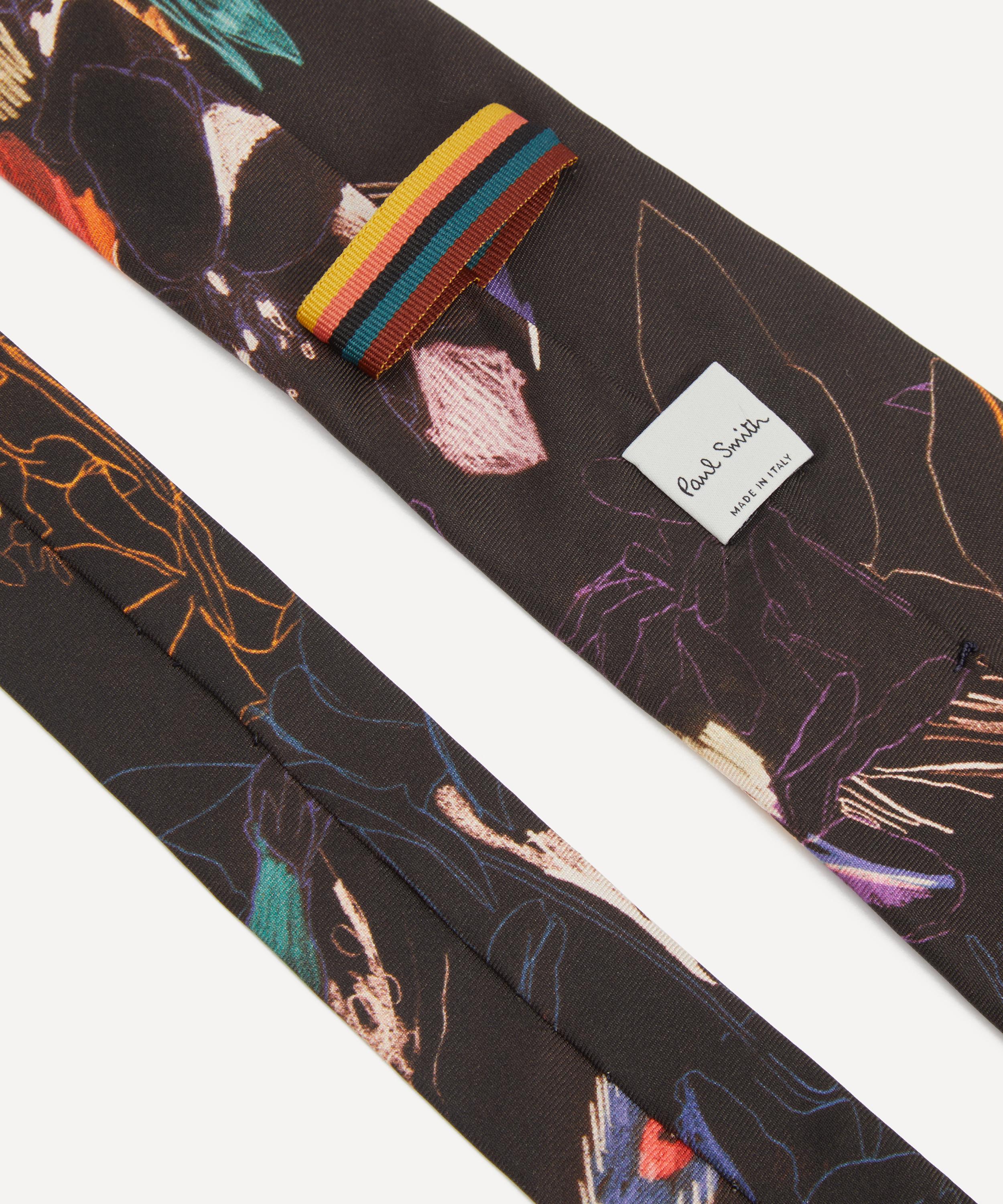 Paul Smith - Sketchbook Botanical Silk Tie image number 2