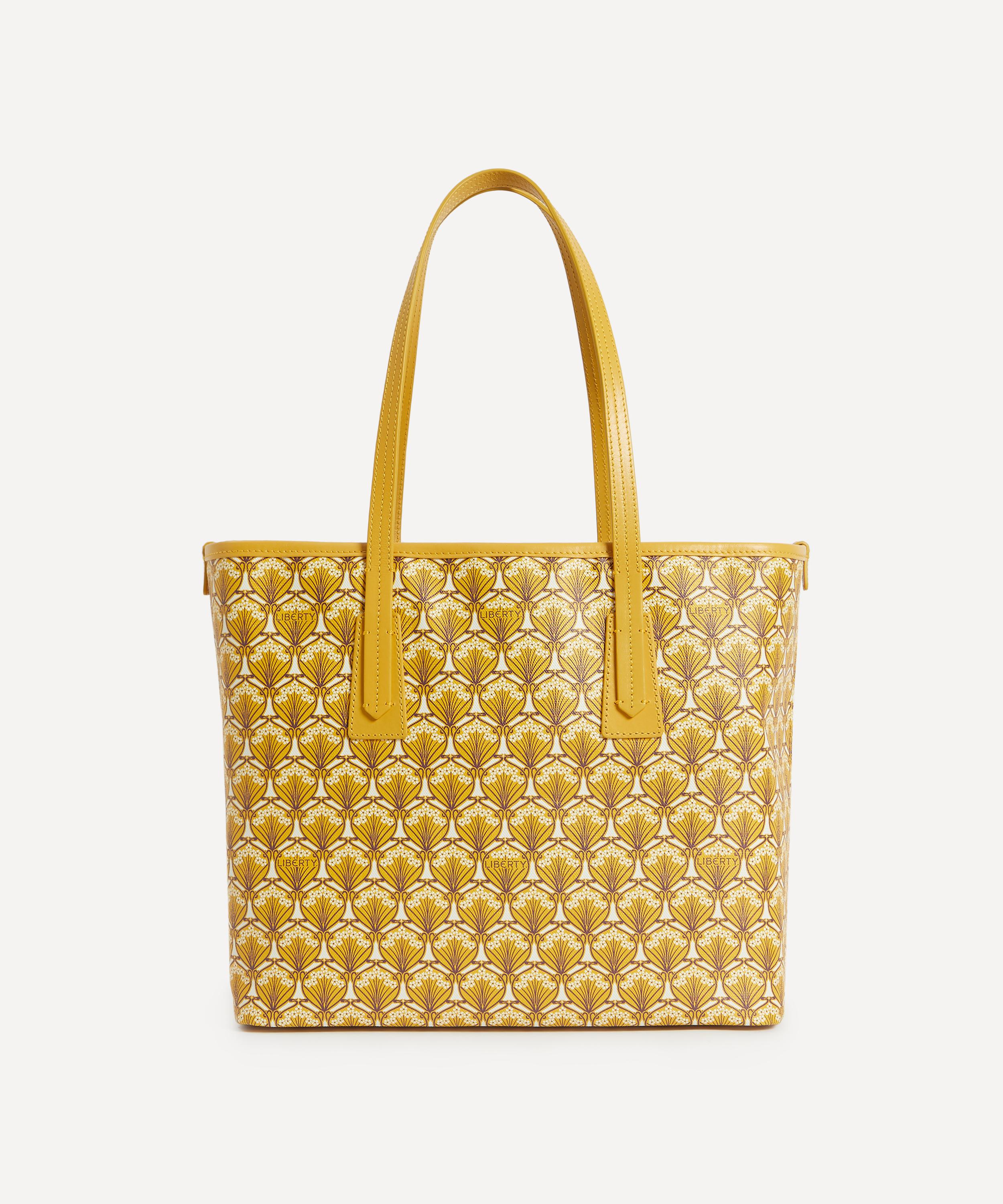 Liberty - Iphis Yellow Little Marlborough Tote Bag image number 0