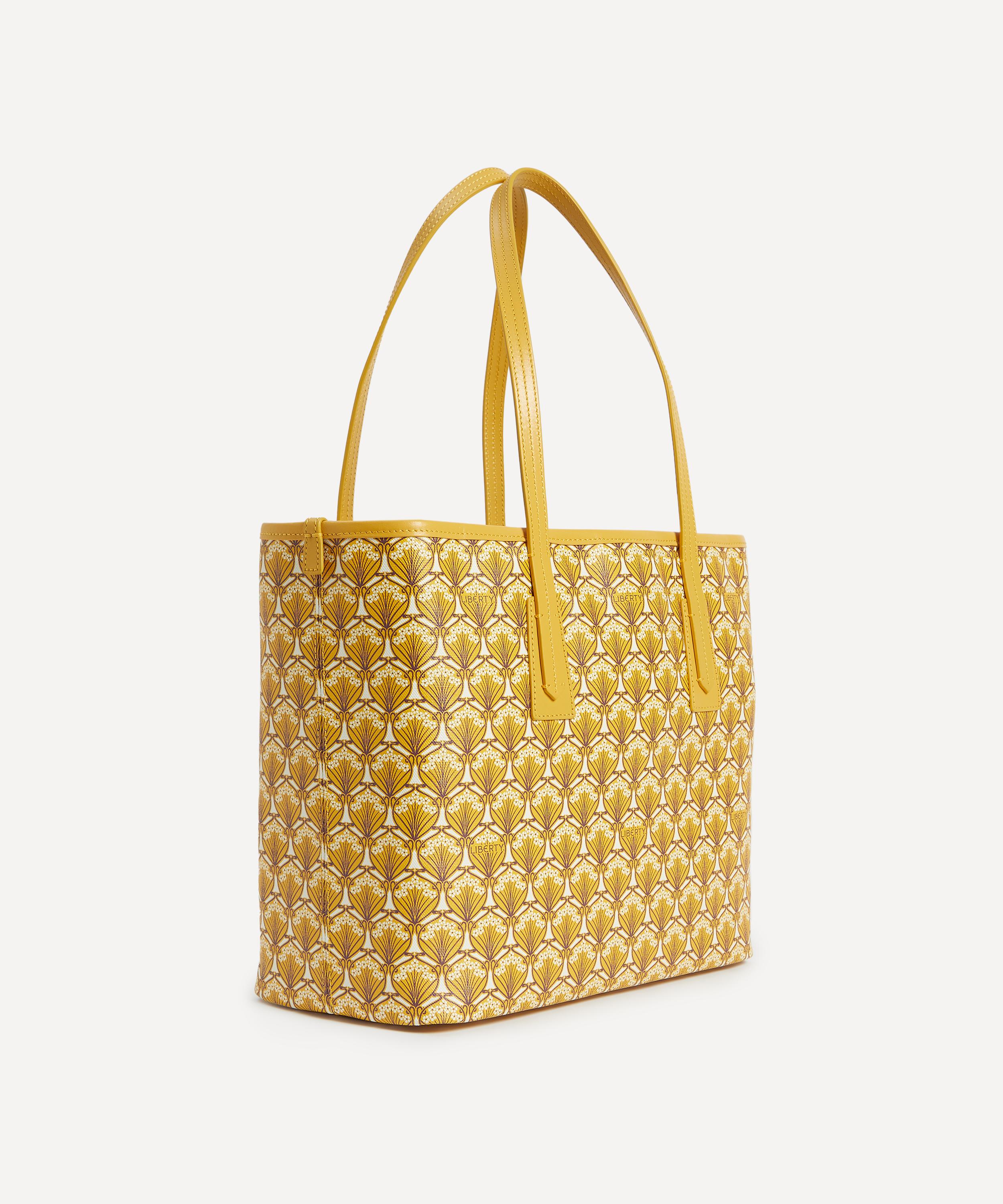 Liberty - Iphis Yellow Little Marlborough Tote Bag image number 2