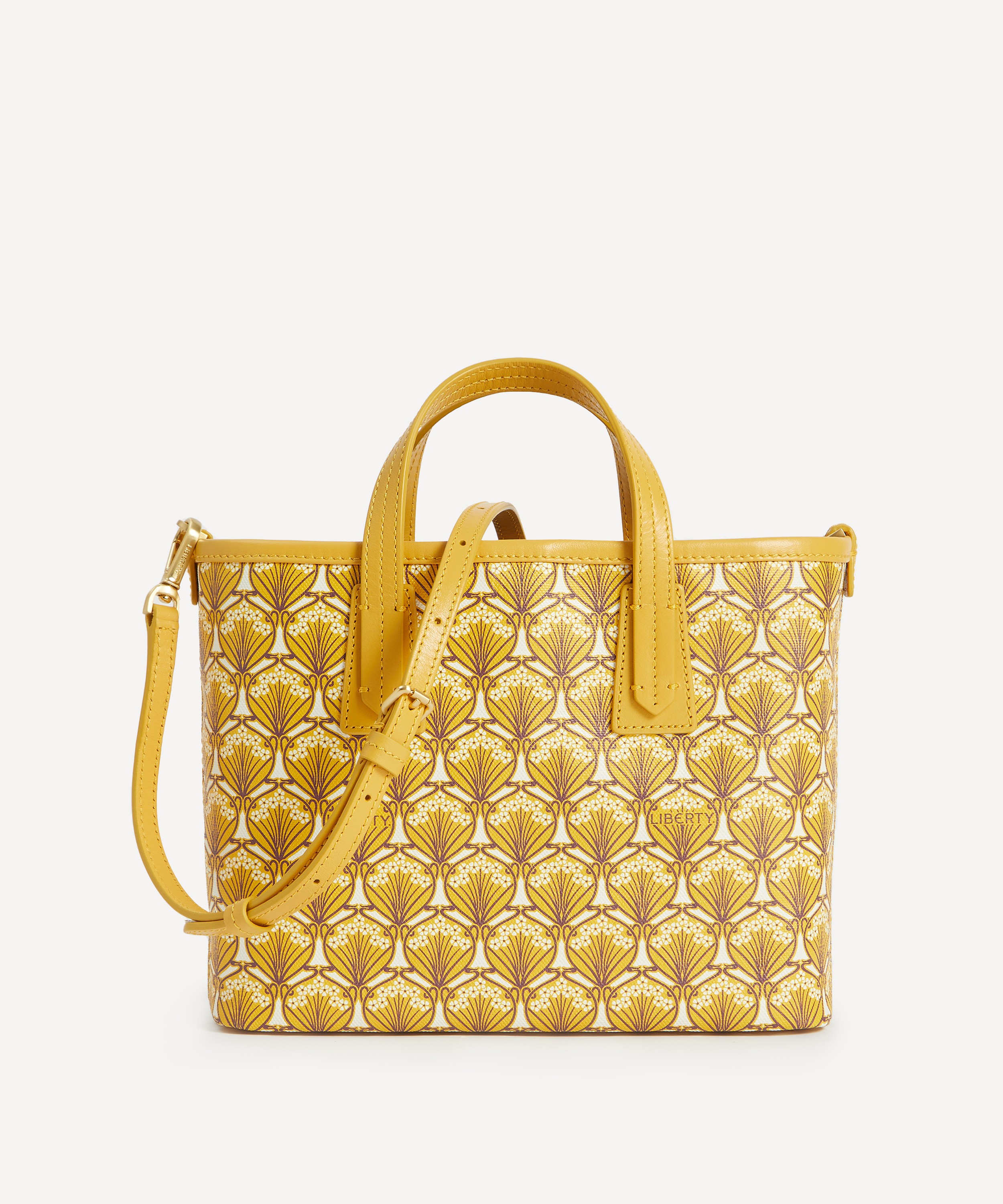 Liberty - Iphis Yellow Mini Marlborough Tote Bag