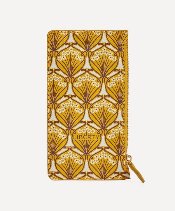 Liberty - Iphis Saffron Zipped Card Case image number null