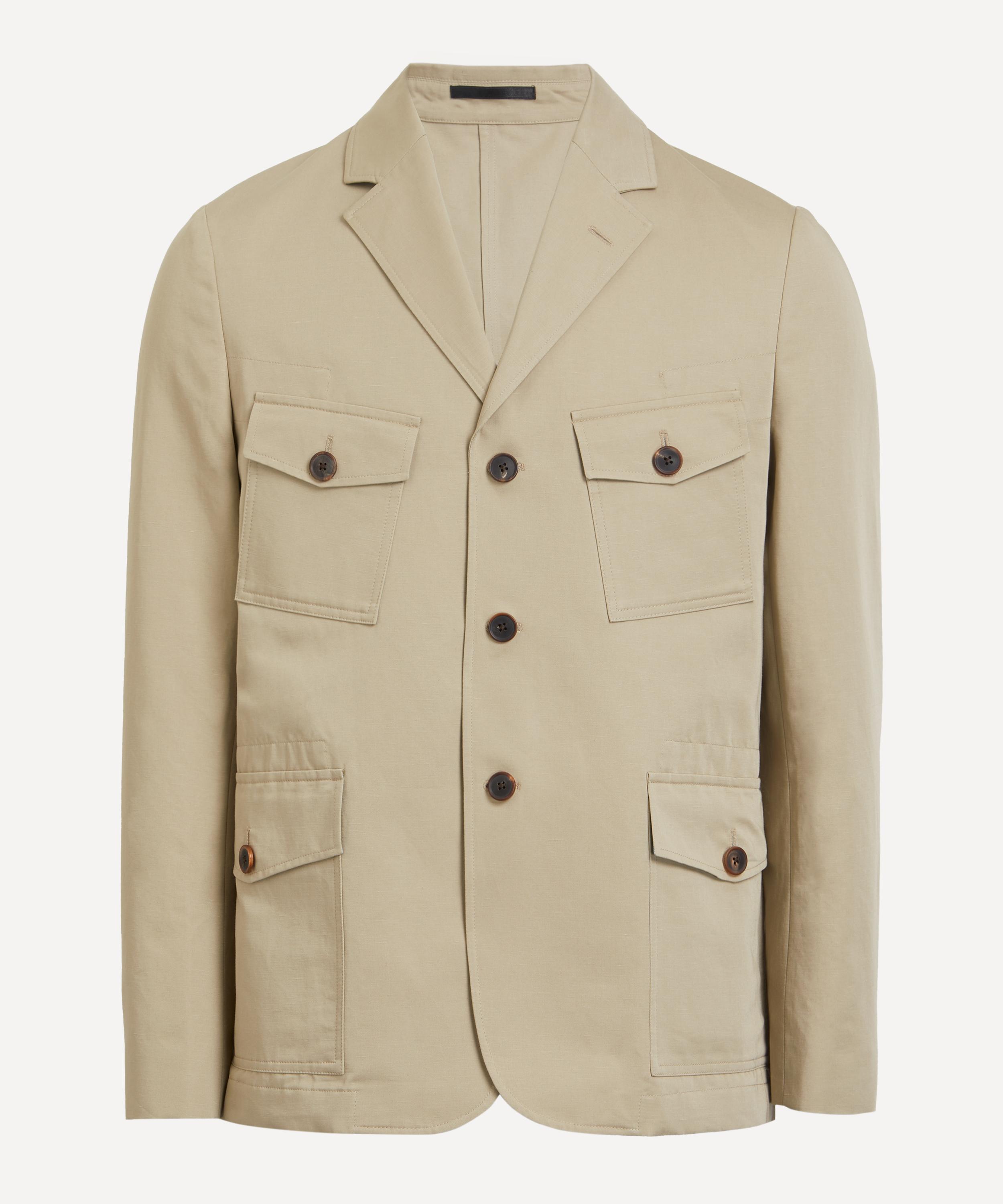 Paul Smith - Cotton-Linen Four Pocket Blazer image number 0