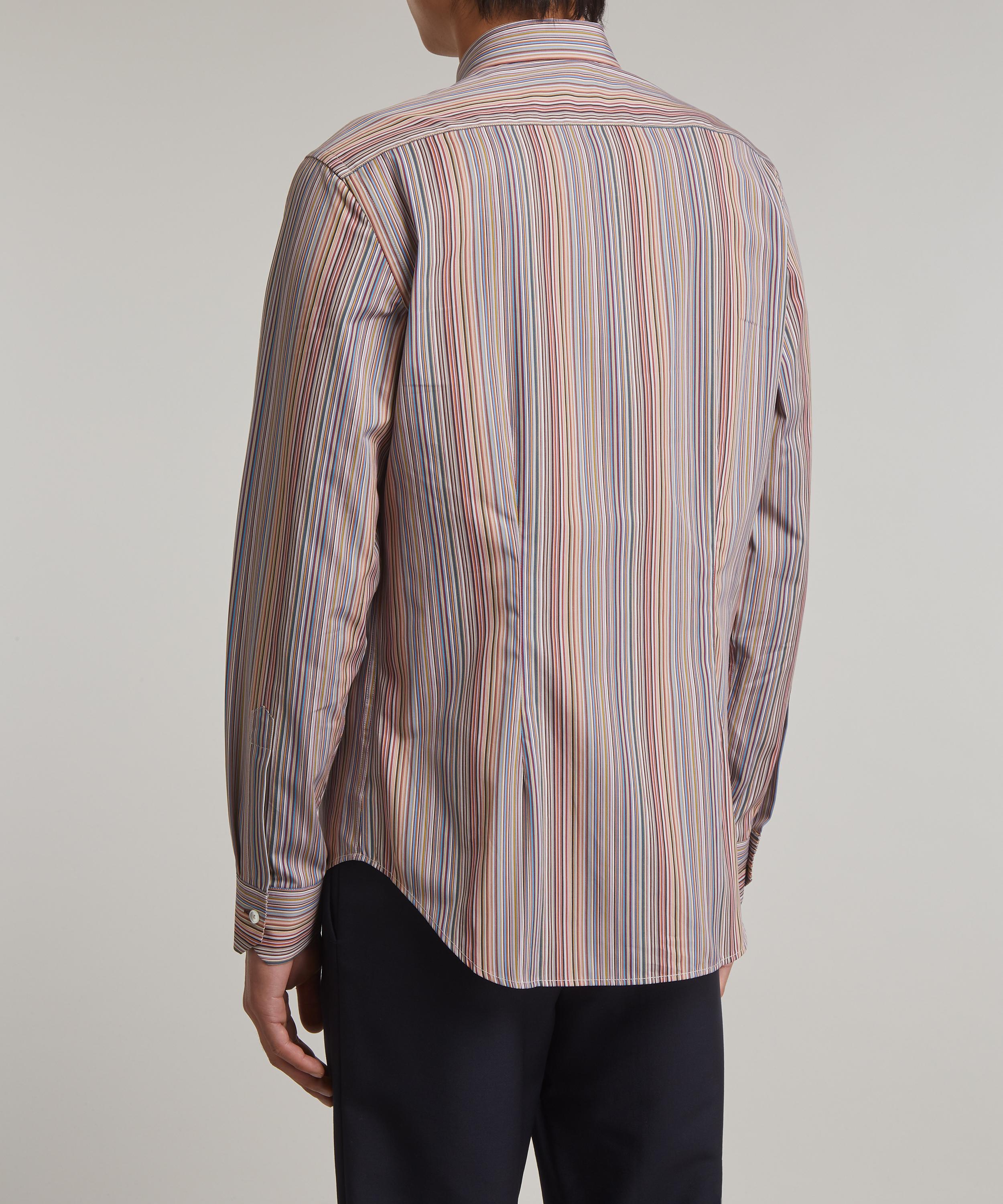 Paul Smith - Artist Stripe Slim Fit Cotton Shirt  image number 3