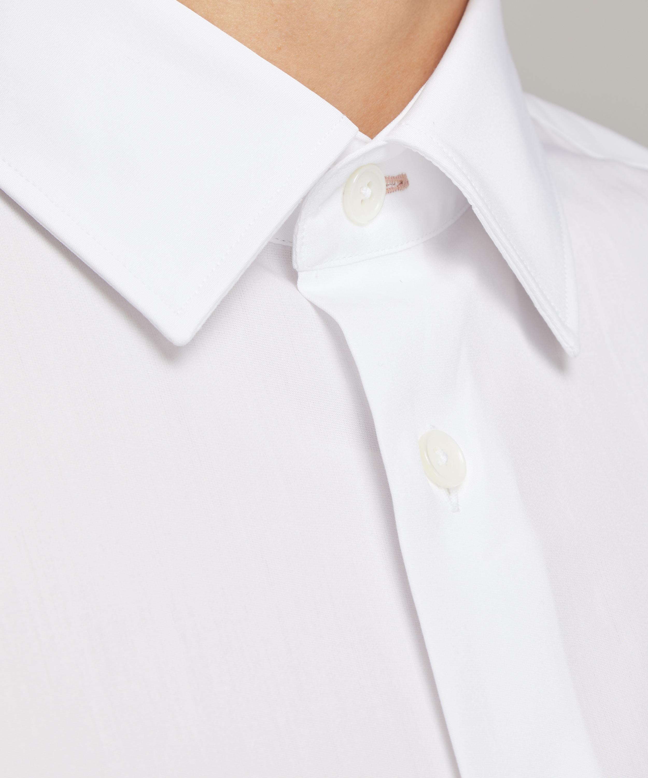 Paul Smith - White Regular Fit Cotton Shirt image number 4