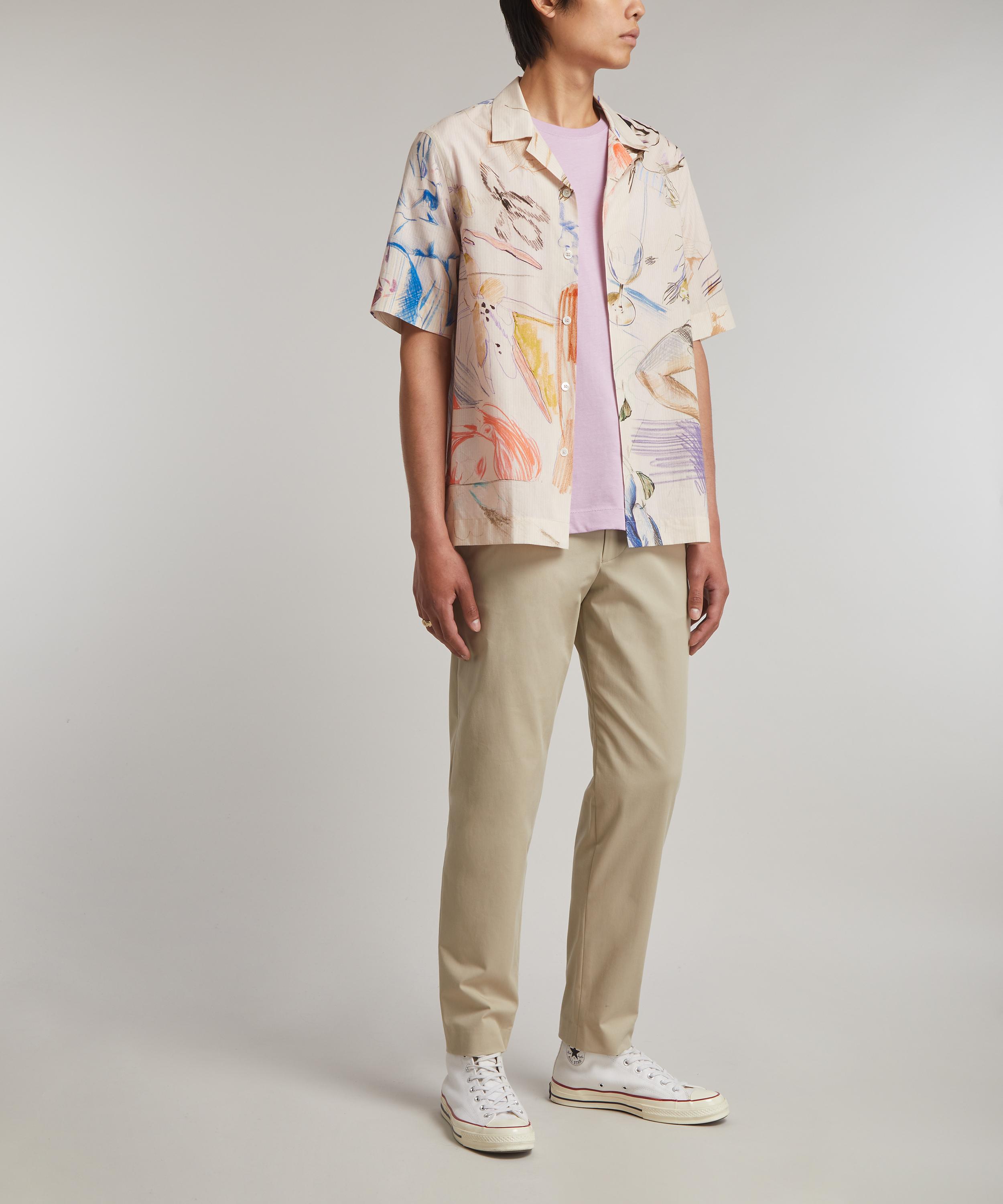 Paul Smith - Sketchbook Print Cotton Shirt image number 1