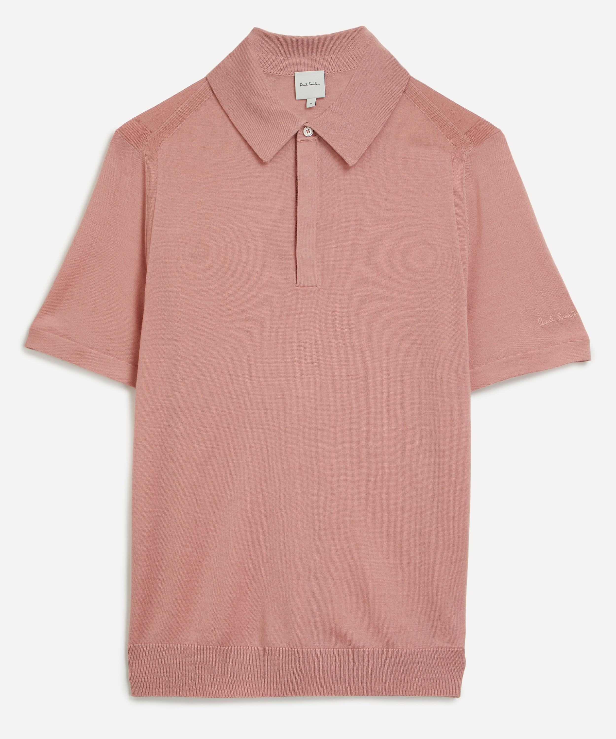 Paul Smith - Pink Knitted Polo  image number 0
