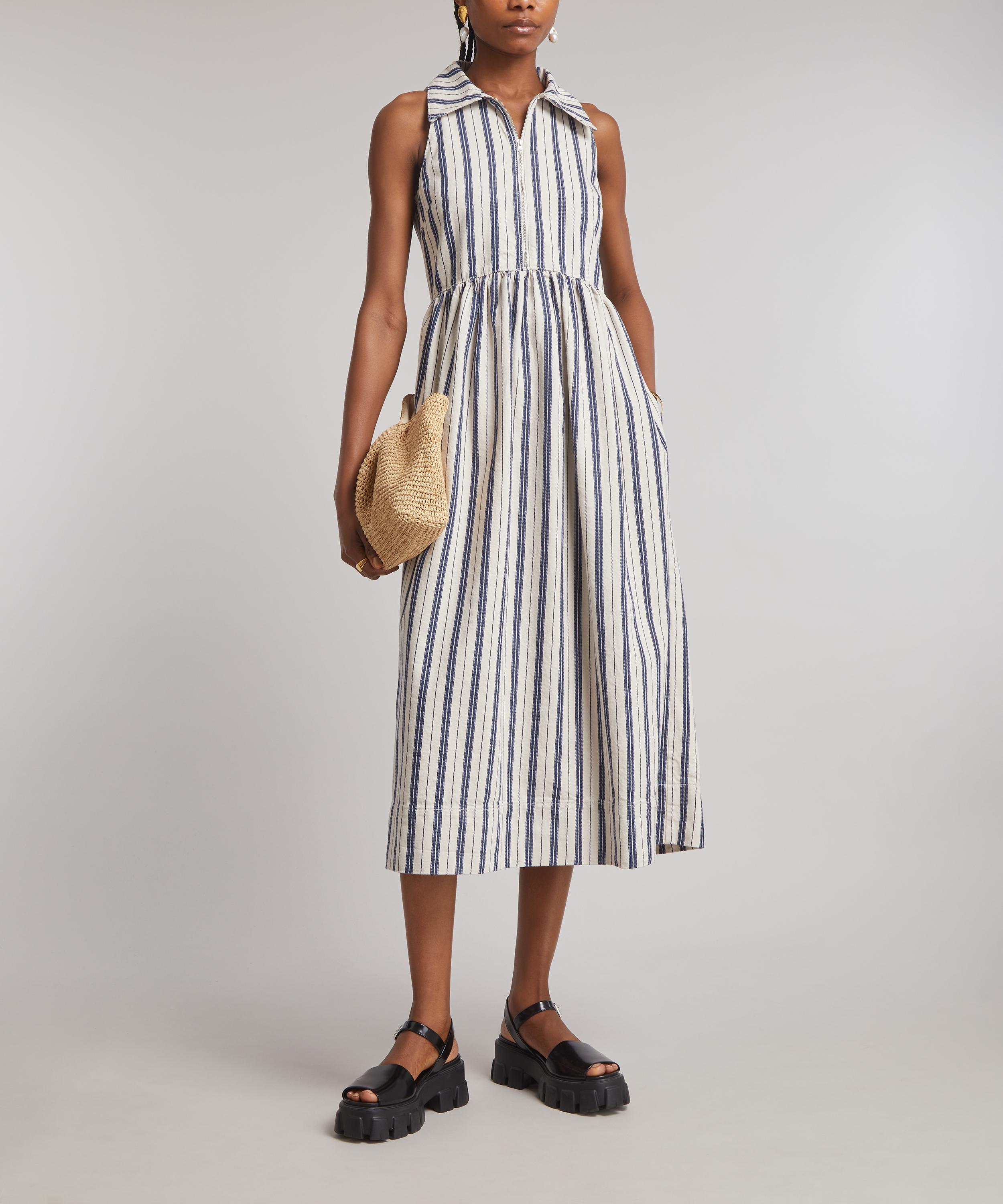 Aligne - Gabi Sleeveless Denim Halter Dress image number 1