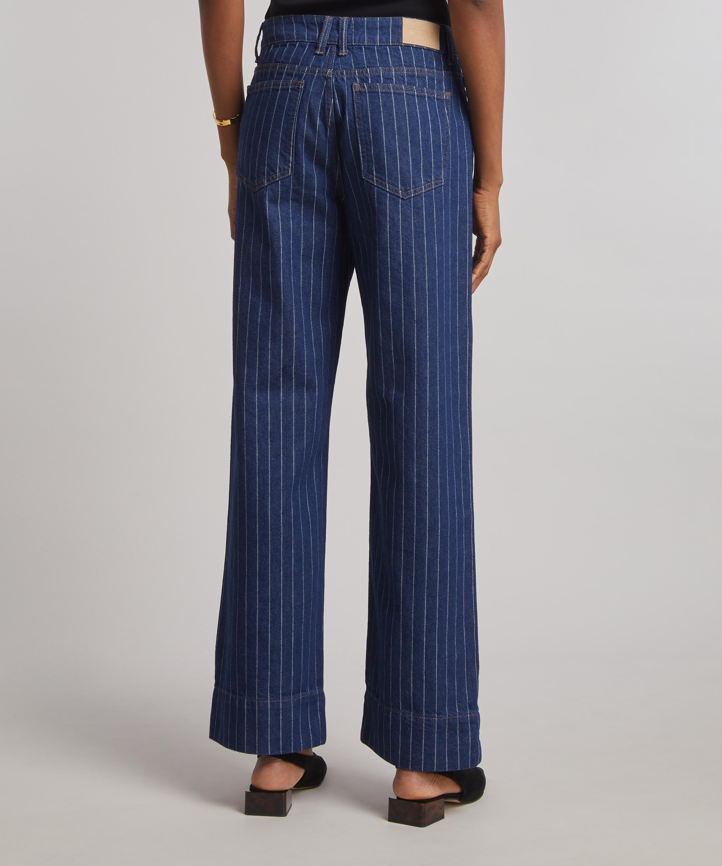 Aligne - Miso Denim Pinstripe Straight Leg Jean image number 3