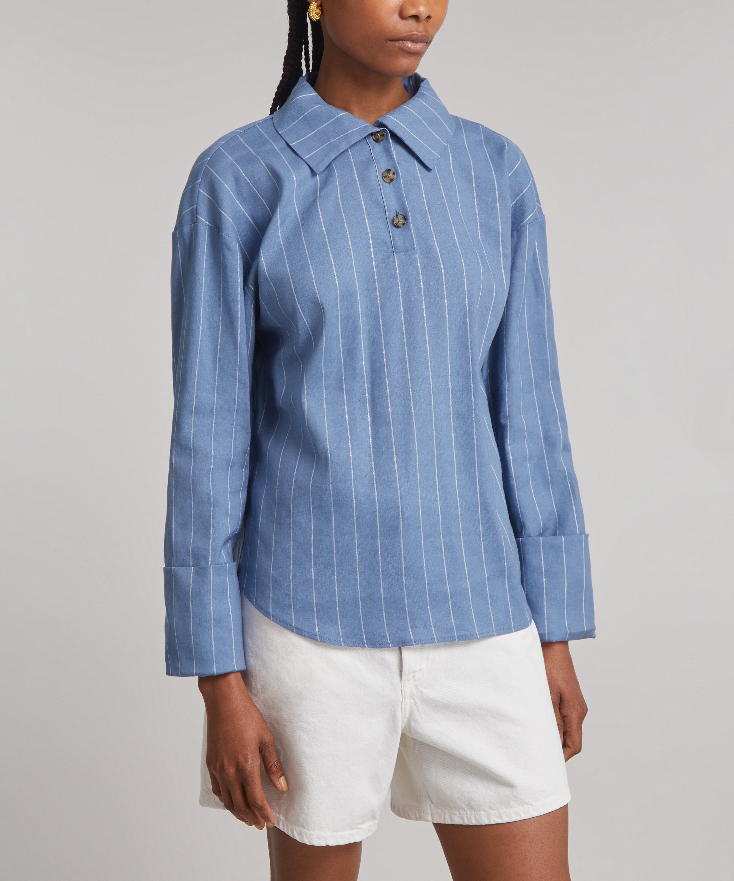 Aligne - Marcel Striped Shirt image number 2