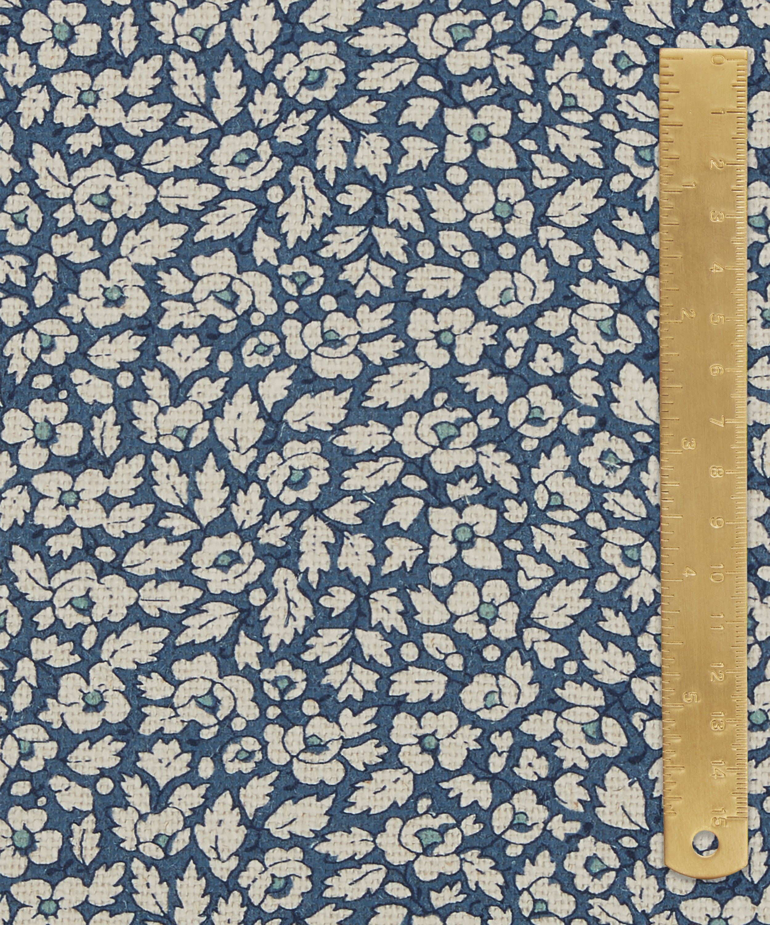 Liberty Interiors - Feather Petals Linen in Lapis image number 4