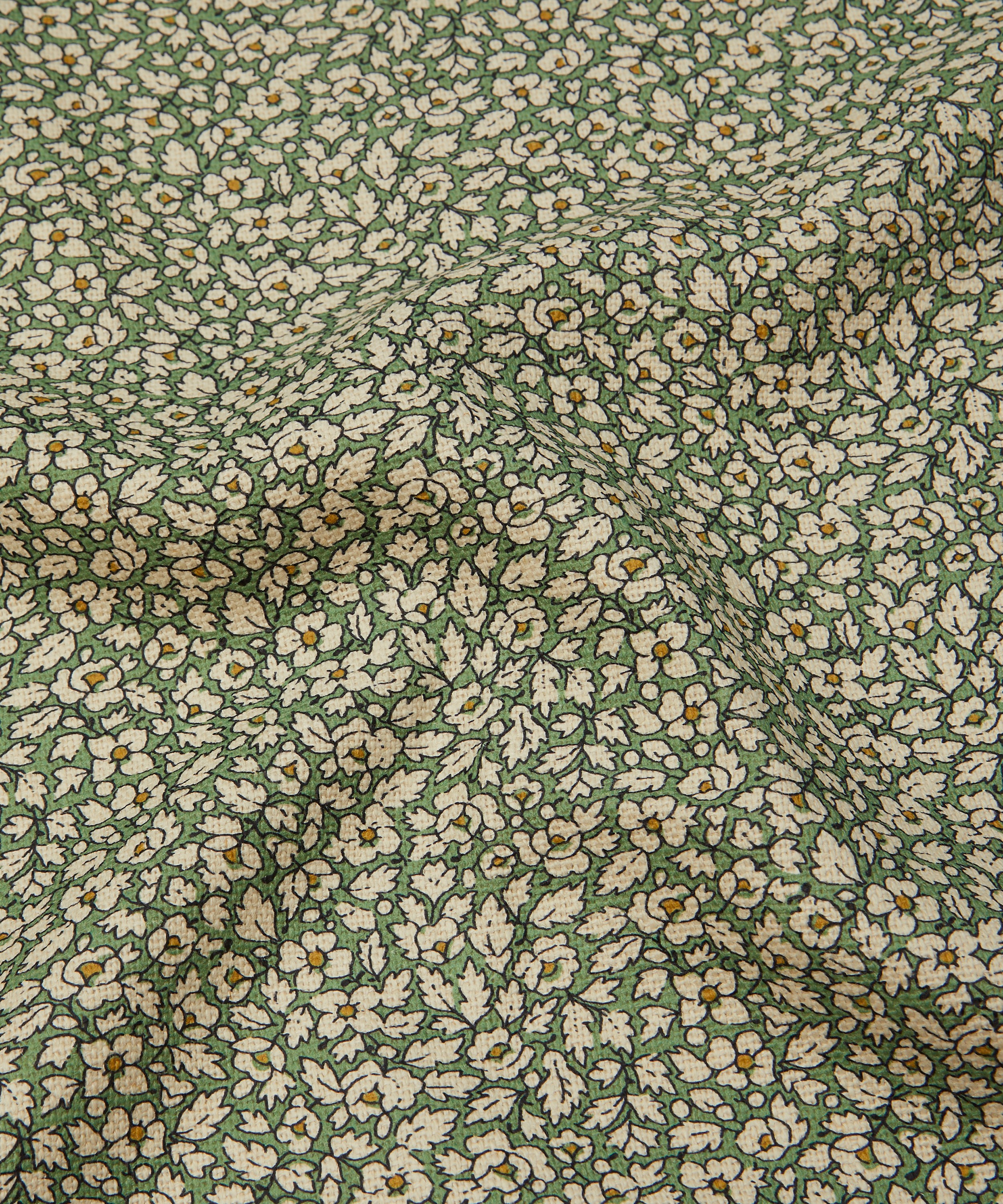 Liberty Interiors - Feather Petals Linen in Artichoke image number 3