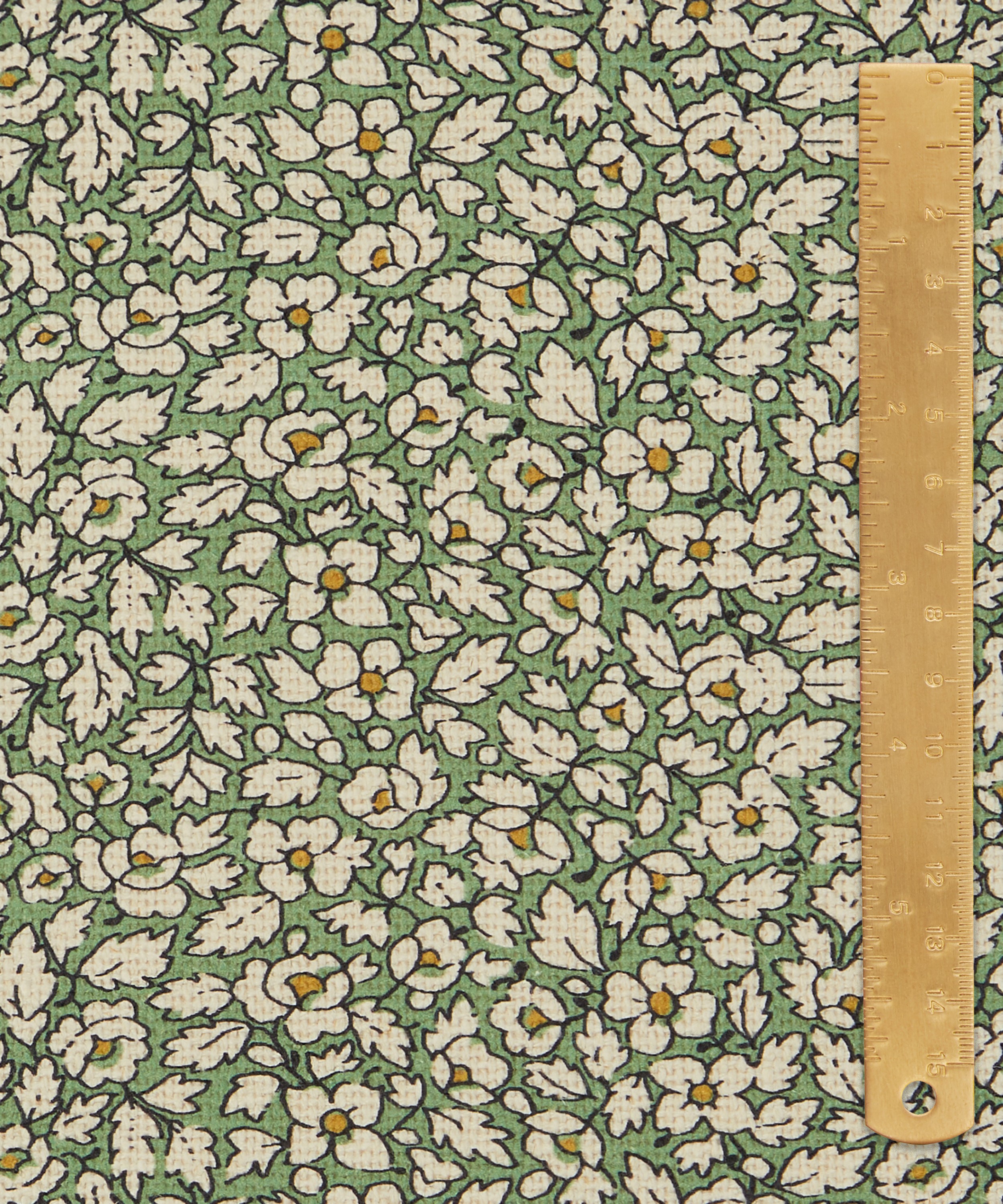 Liberty Interiors - Feather Petals Linen in Artichoke image number 4