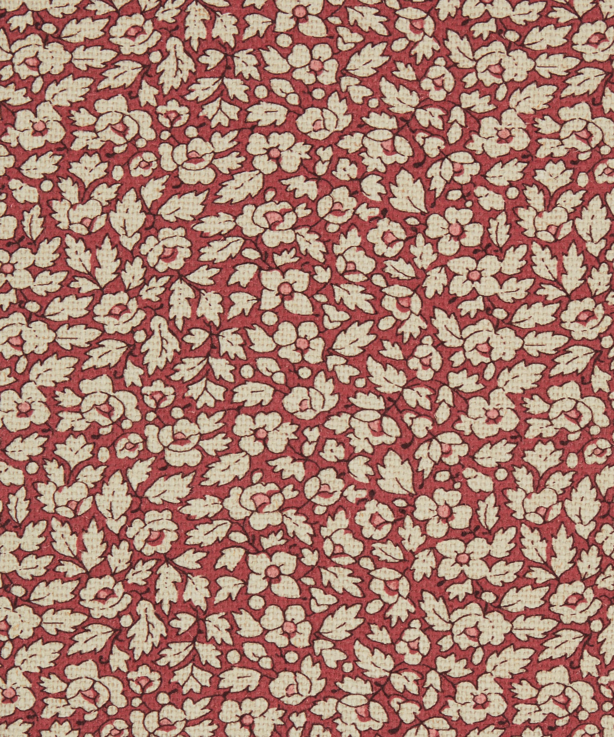 Liberty Interiors - Feather Petals Linen in Red Lac image number 0