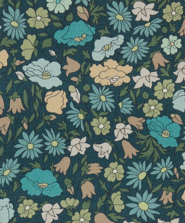 Liberty Interiors - Poppy Meadowfield Cotton in Scarab