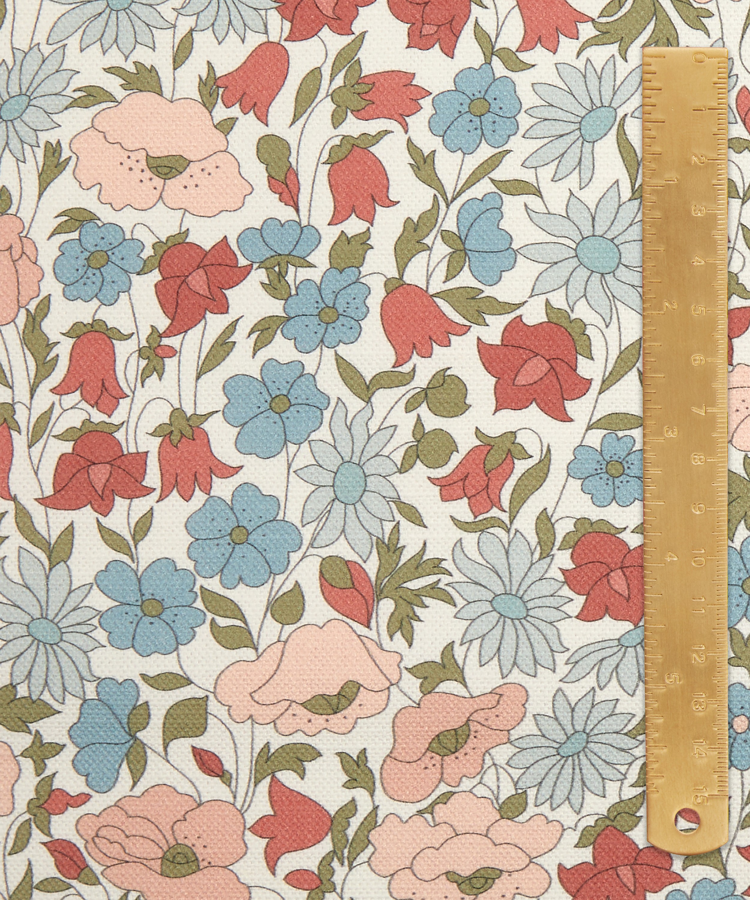 Liberty Interiors - Poppy Meadowfield Cotton in Lacquer image number 4