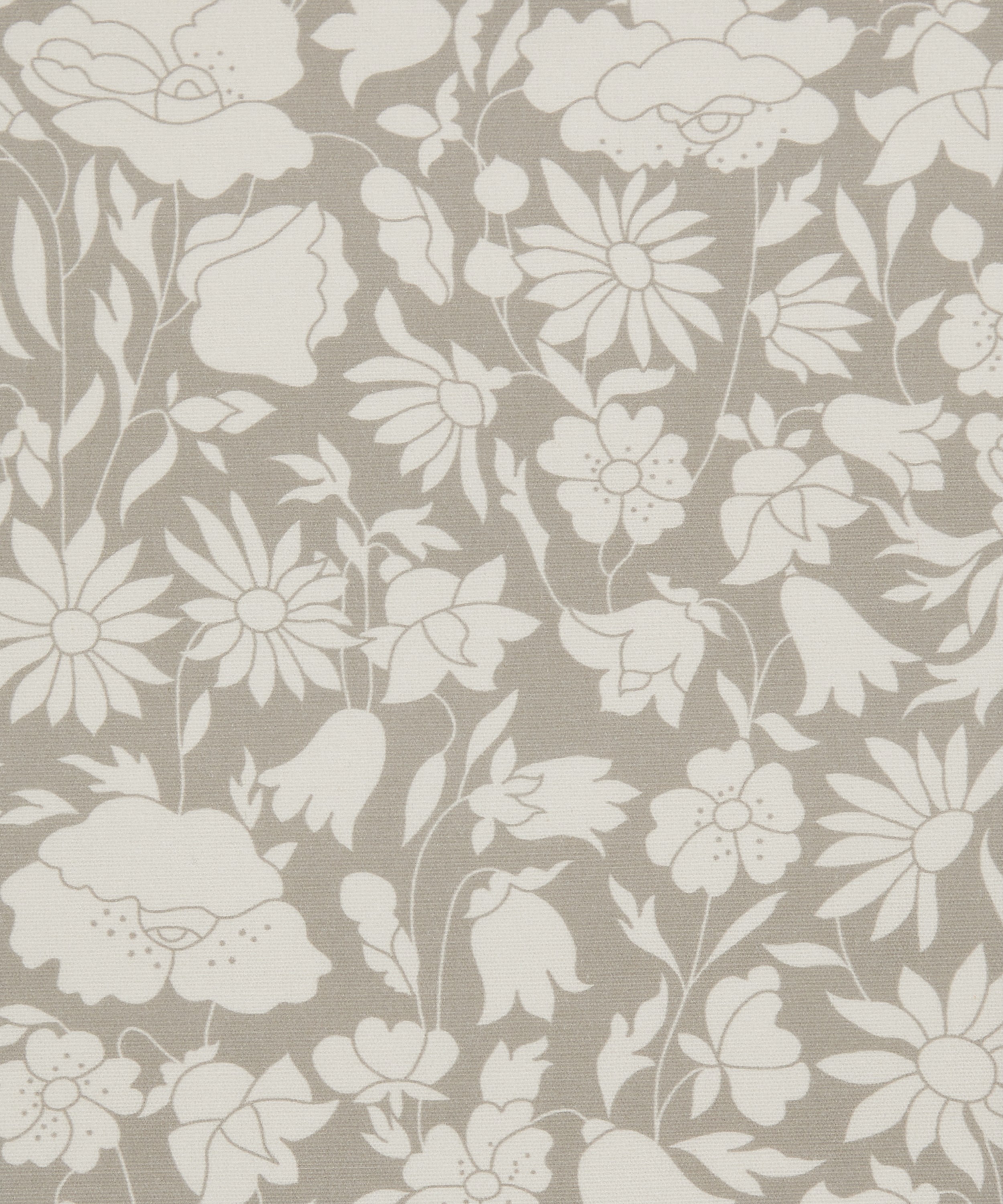 Liberty Interiors - Poppy Grace Cotton in Flax image number 0