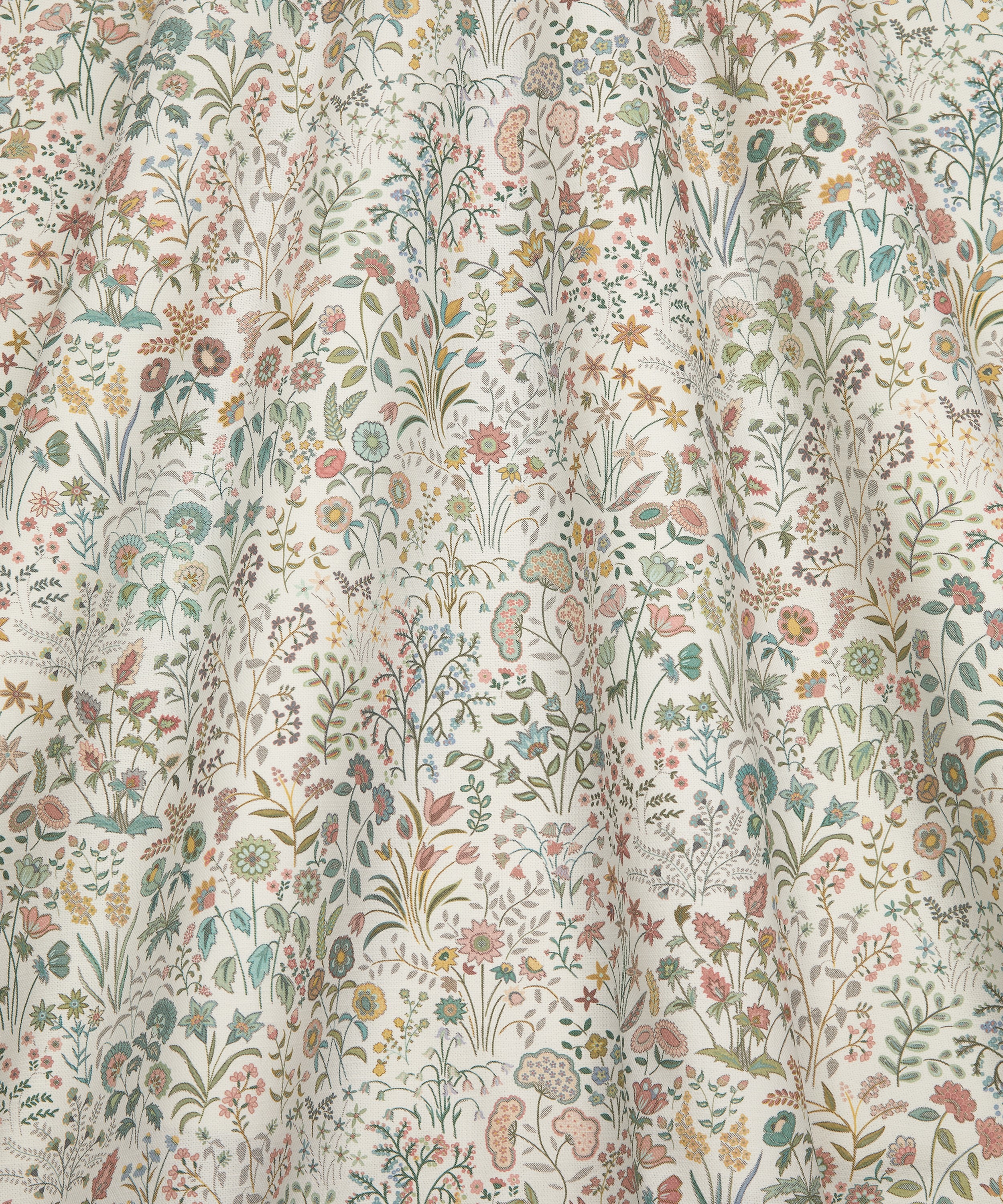 Liberty Interiors - Shepherdly Flowers Cotton in Lichen image number 2
