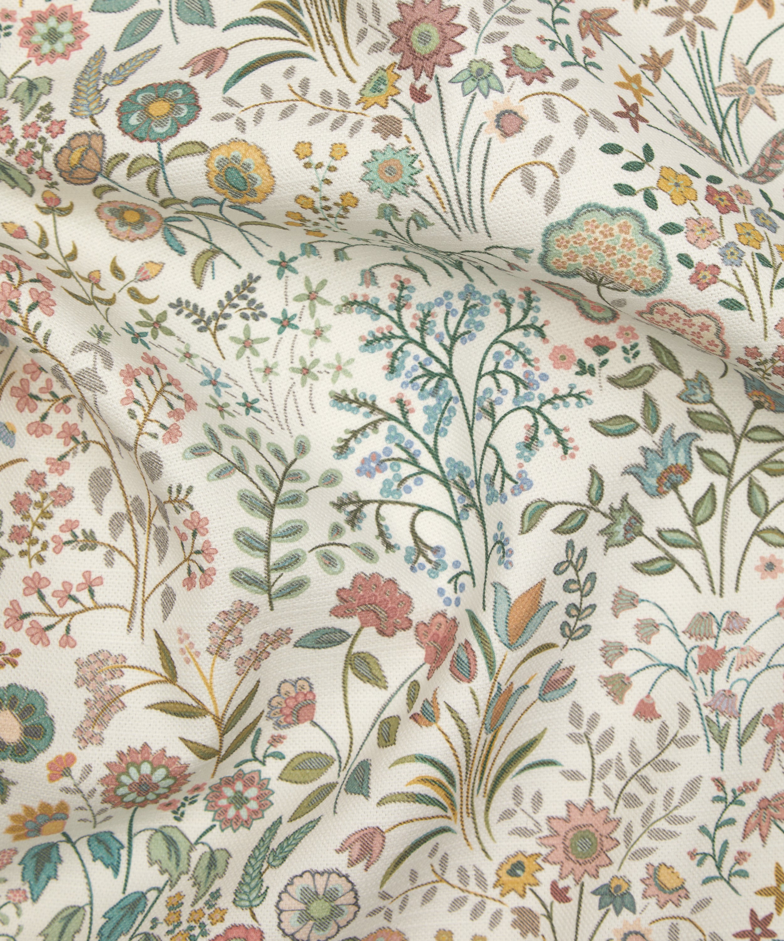 Liberty Interiors - Shepherdly Flowers Cotton in Lichen image number 3