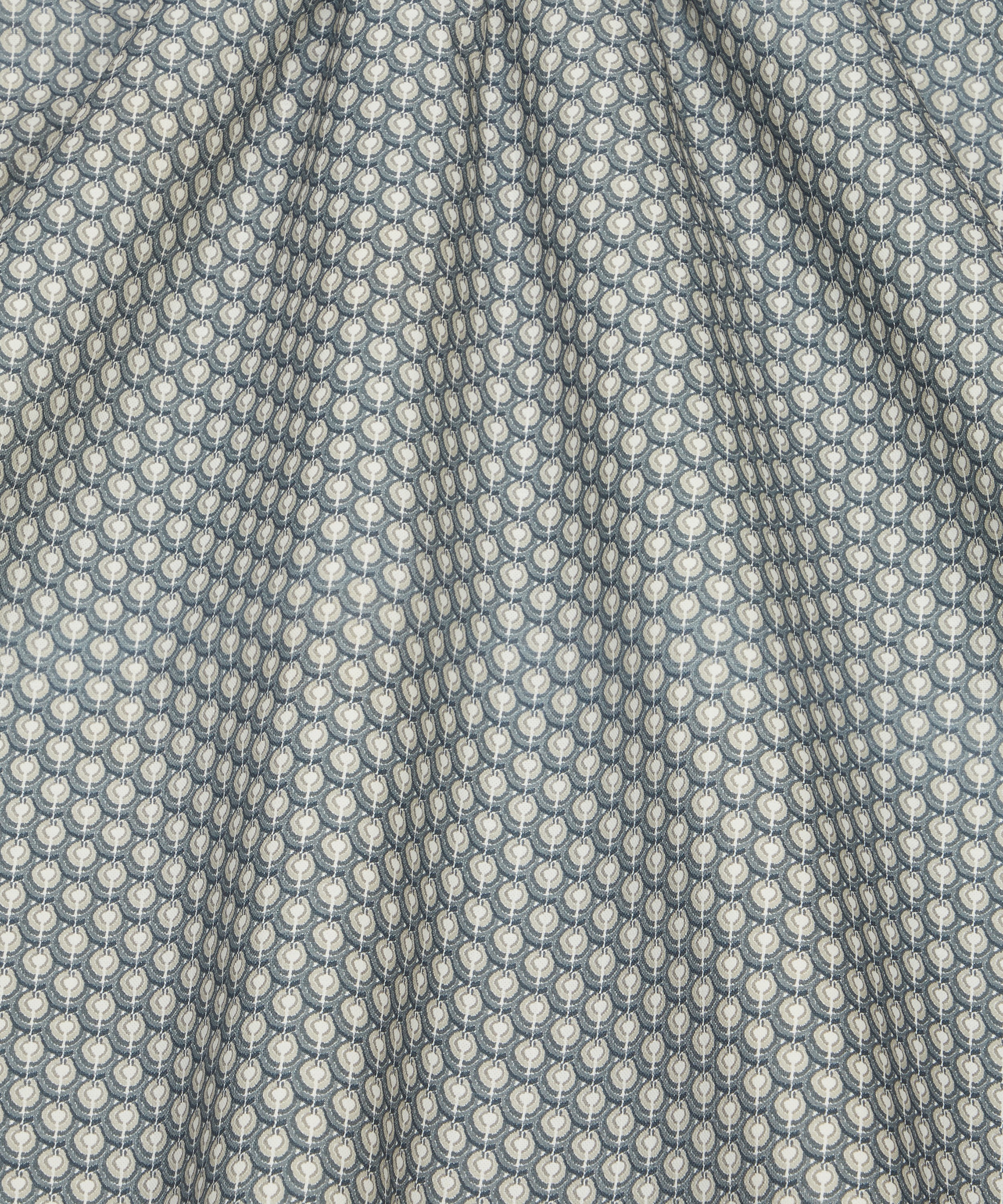 Liberty Interiors - Scallop Spot Cotton in Smalt Blue image number 3