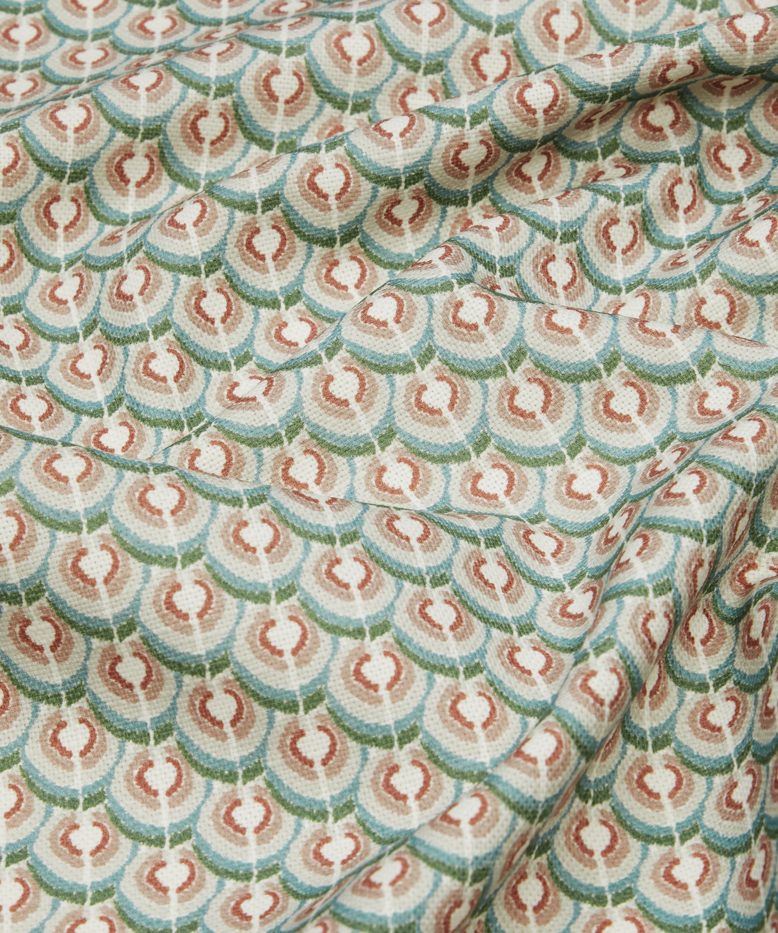 Liberty Interiors - Scallop Spot Cotton in Robins Egg image number 4
