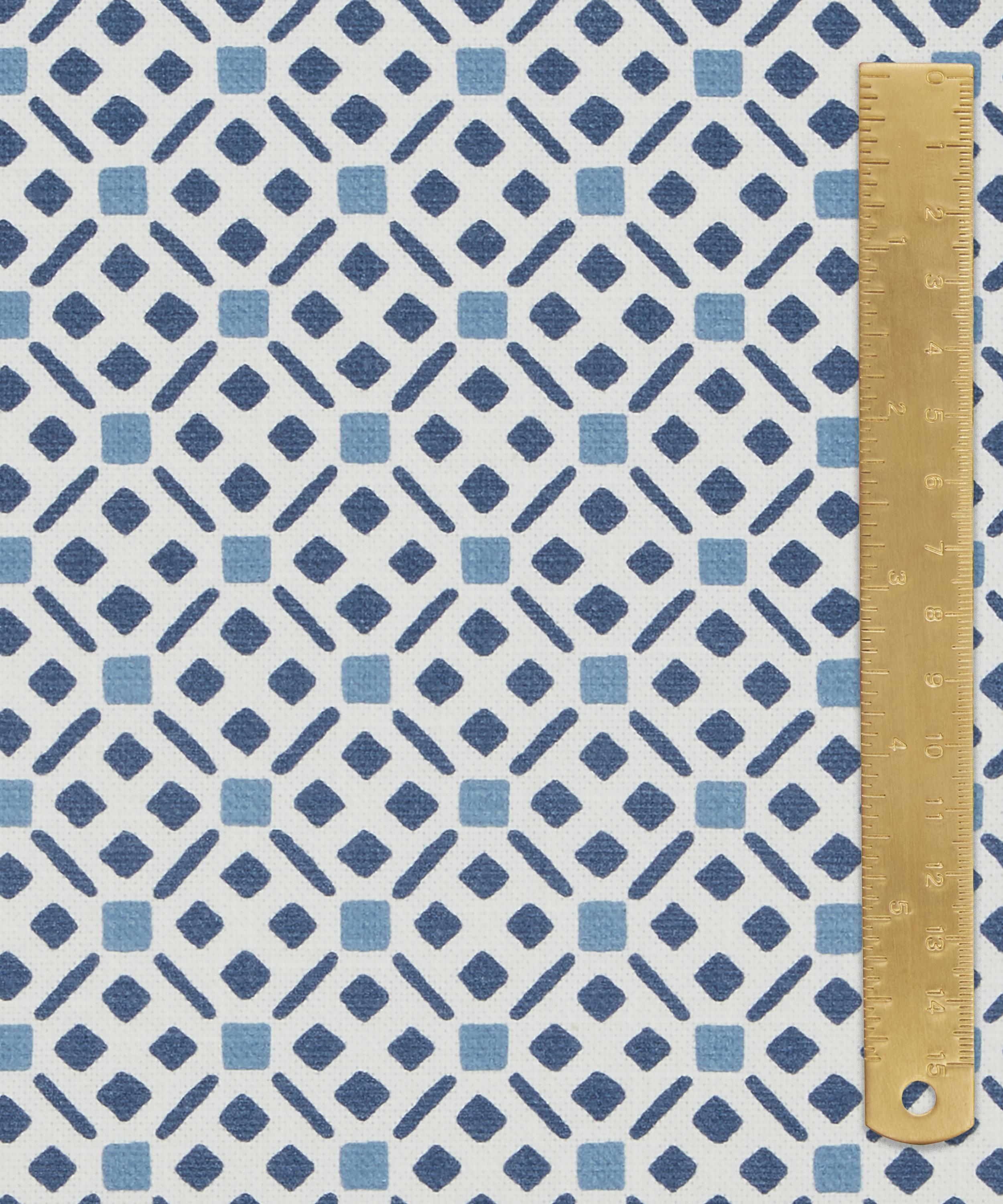 Liberty Interiors - Tapestry Trellis Cotton in Lapis image number 4