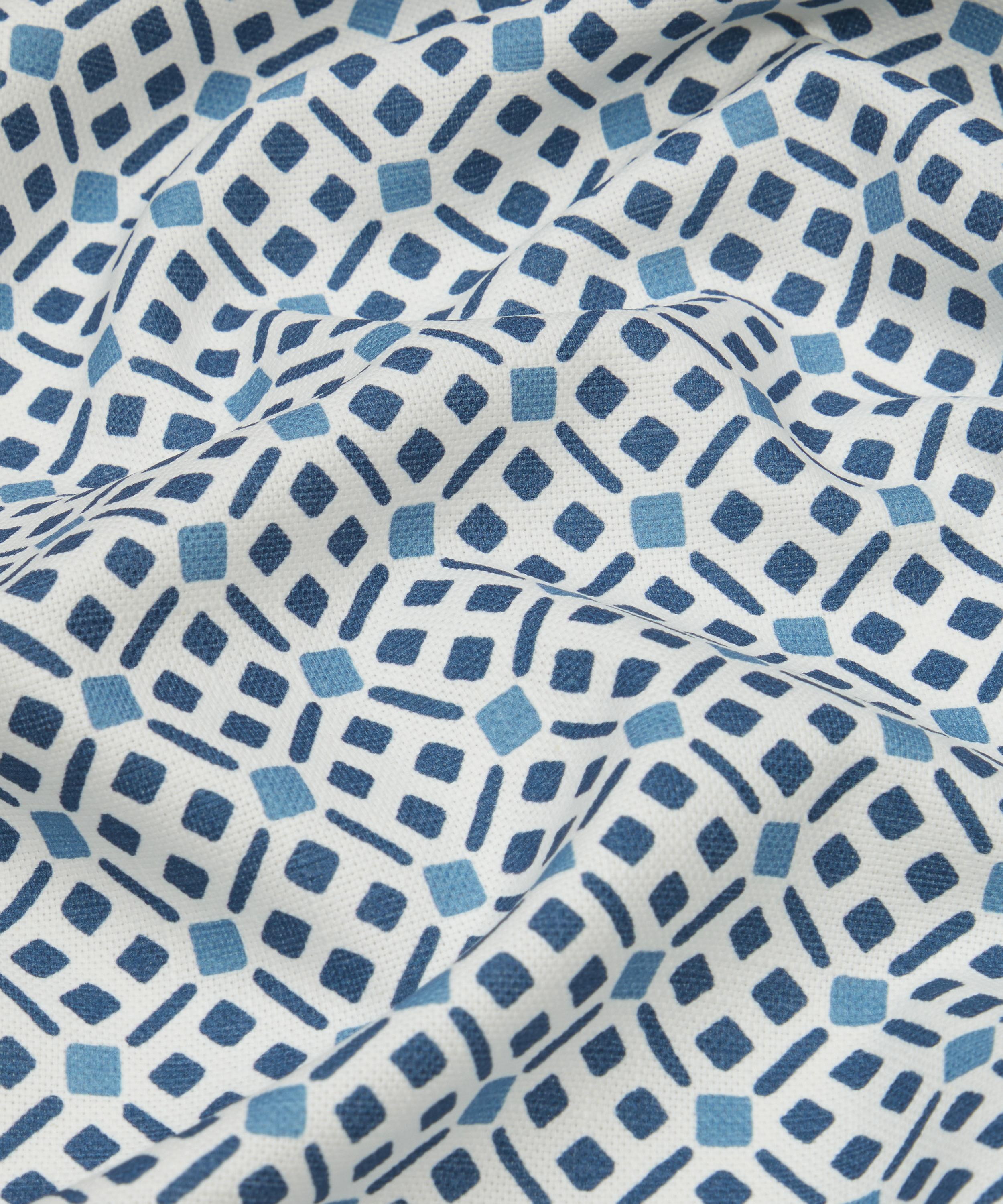 Liberty Interiors - Tapestry Trellis Cotton in Lapis image number 4