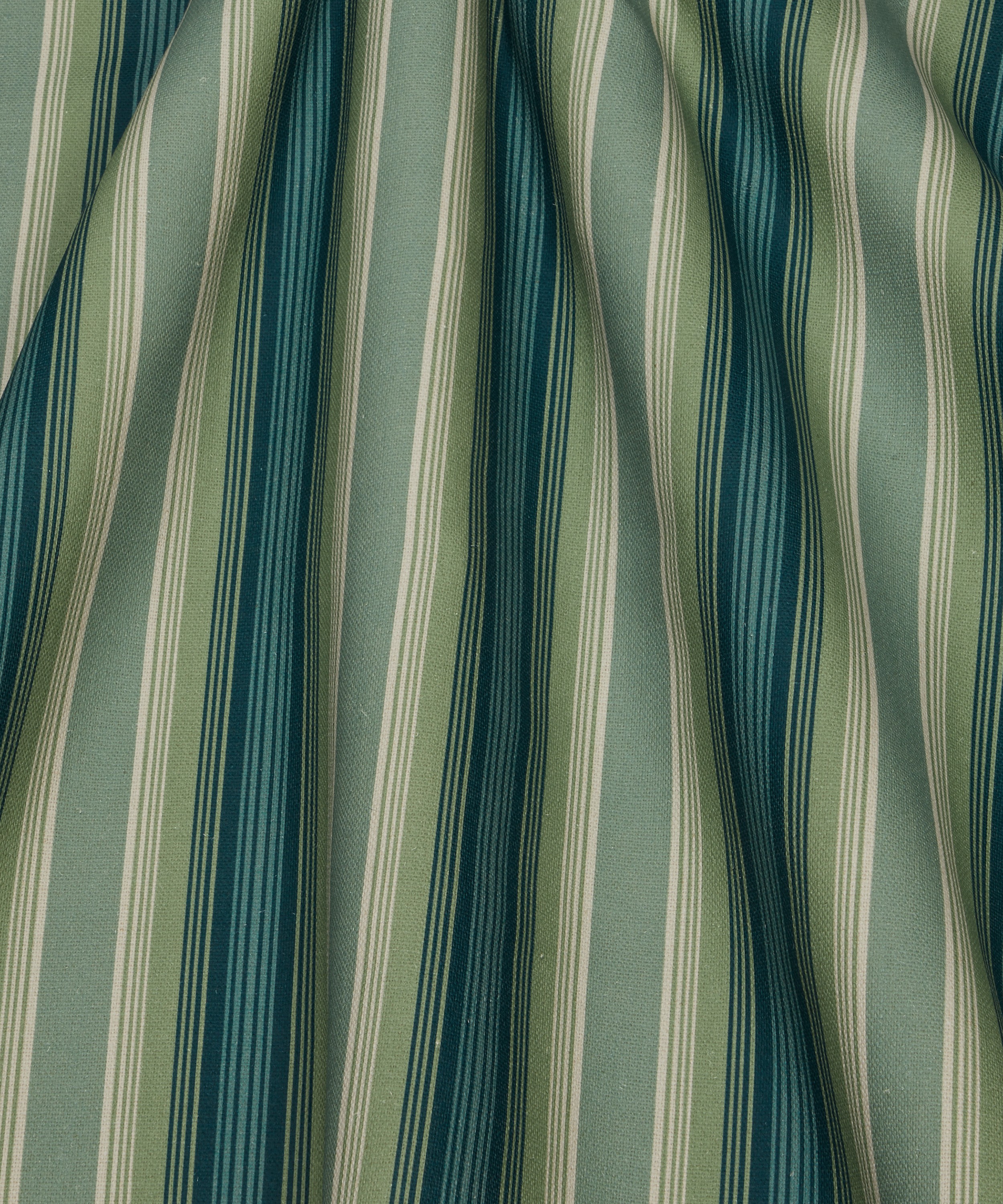 Liberty Interiors - Art Stripe Linen in Jade image number 3