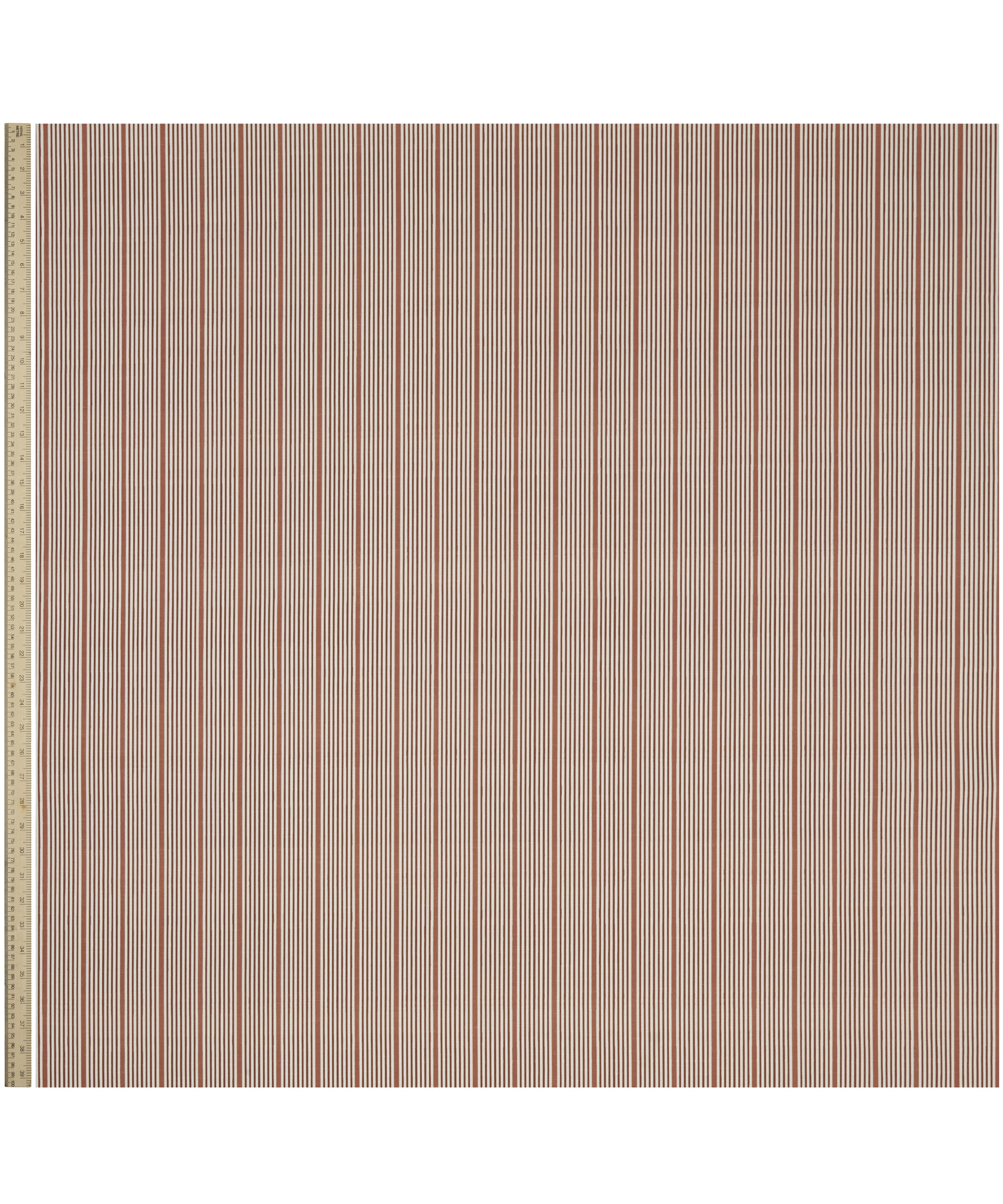 Liberty Interiors - Park Stripe Cotton in Galah Pink image number 2