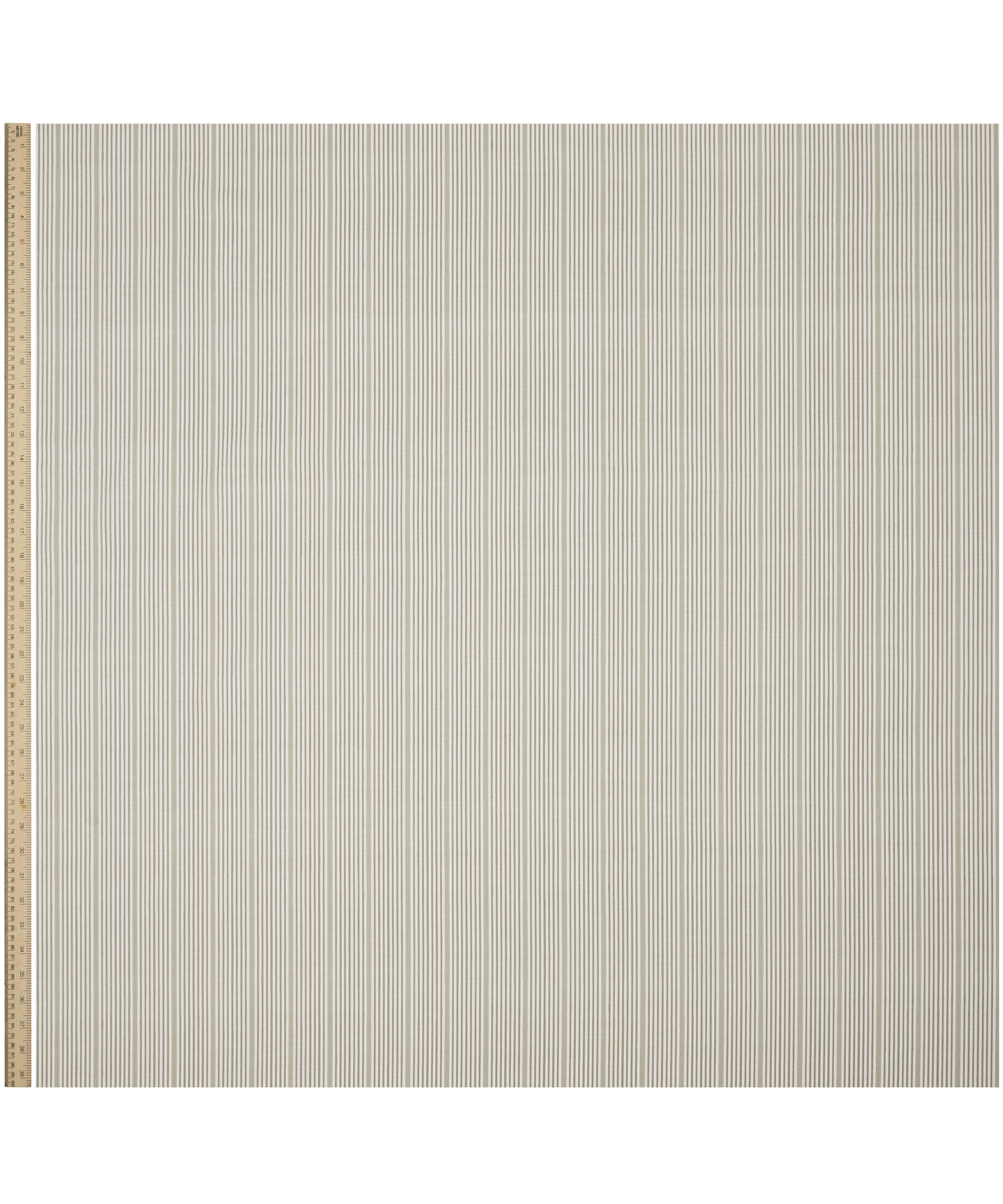 Liberty Interiors - Park Stripe Cotton in Flax image number 1