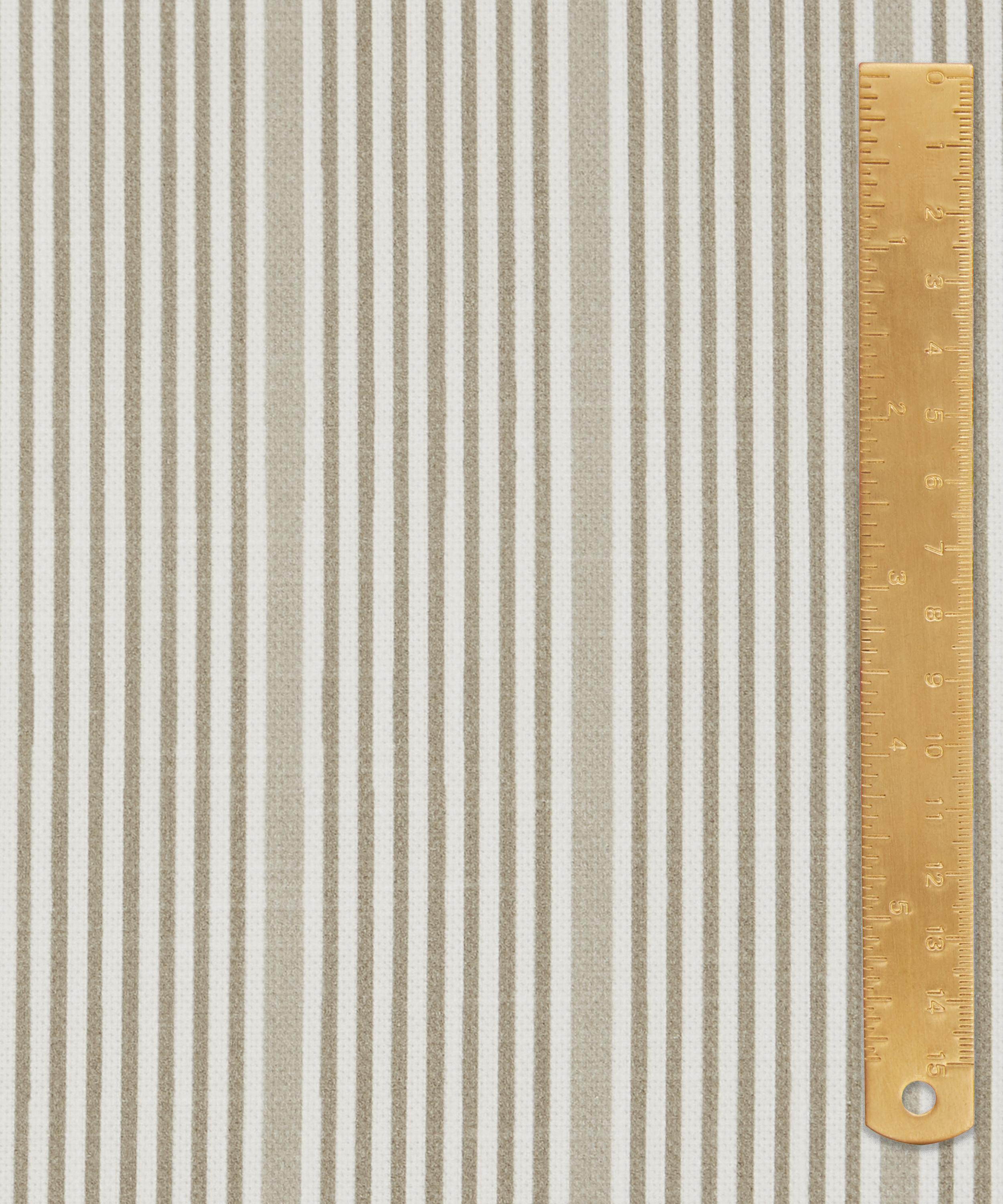 Liberty Interiors - Park Stripe Cotton in Flax image number 4