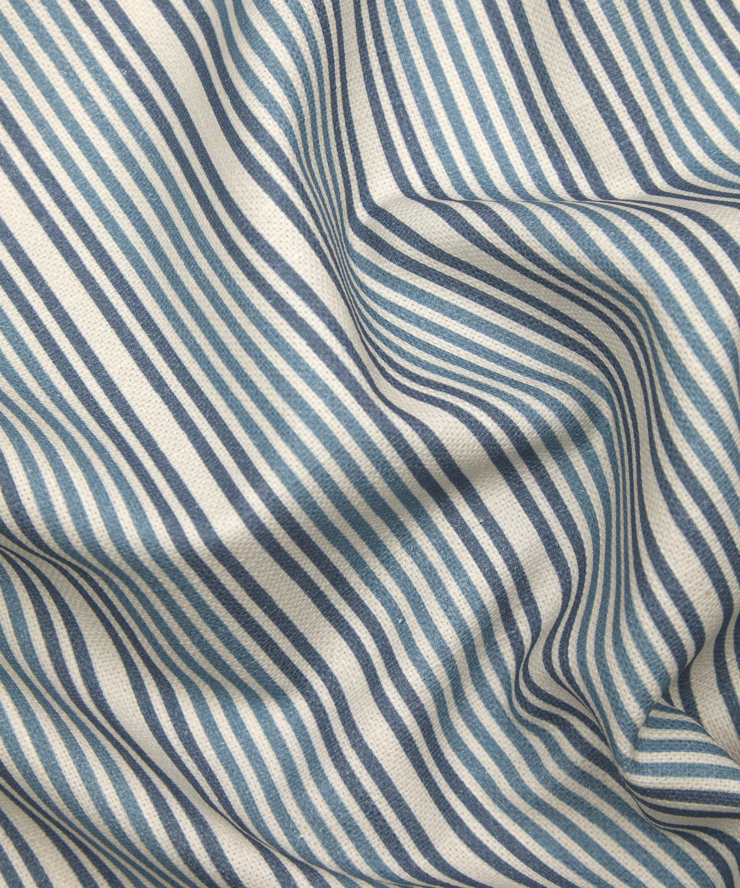 Liberty Interiors - Regent Stripe Cotton in Lapis image number 4