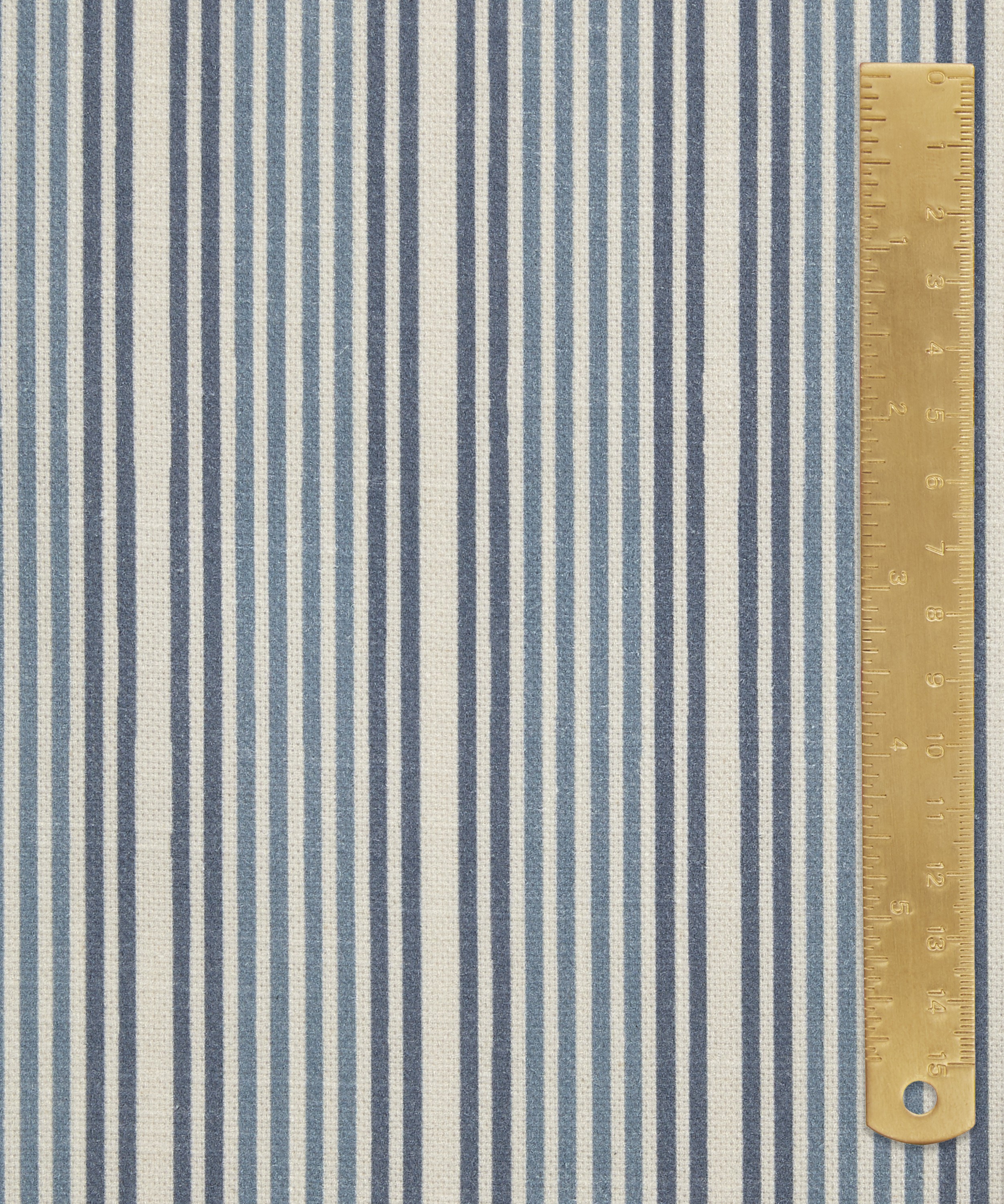 Liberty Interiors - Regent Stripe Cotton in Lapis image number 5