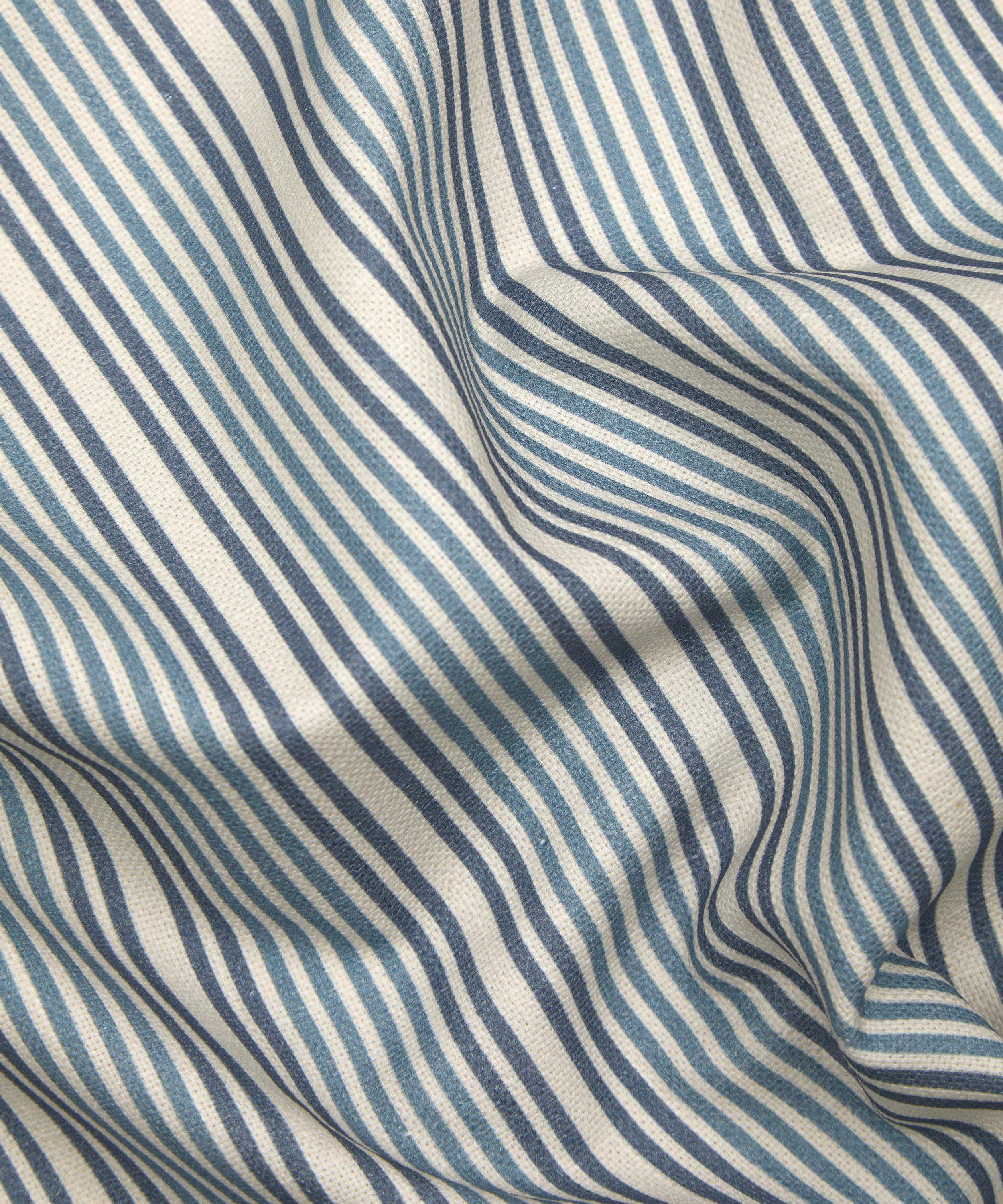 Liberty Interiors - Regent Stripe Cotton in Lapis image number 5