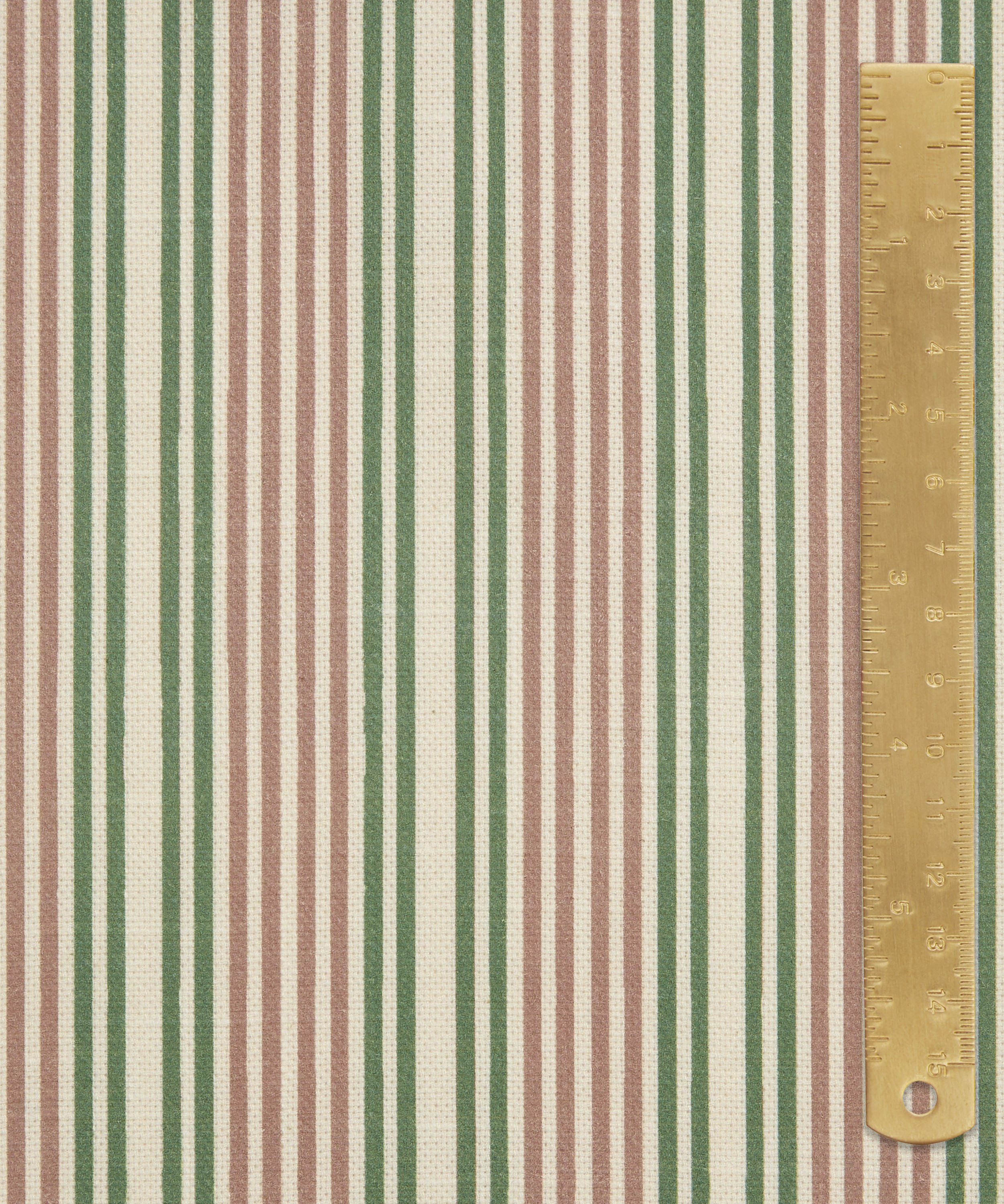 Liberty Interiors - Regent Stripe Cotton in Fern Pink image number 5