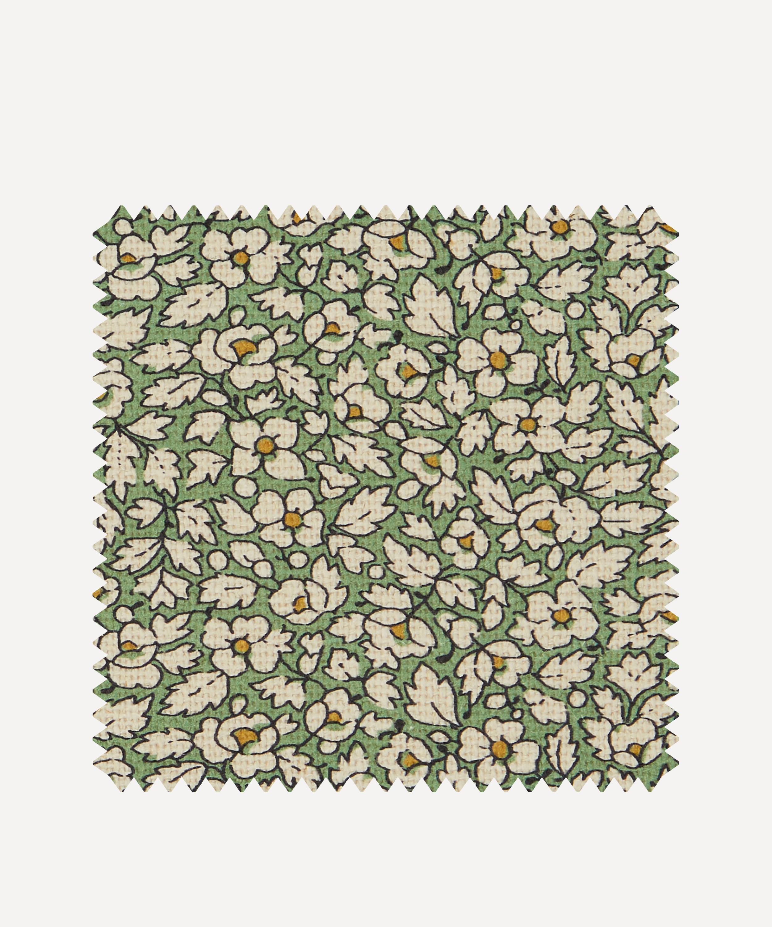 Liberty Interiors - Fabric Swatch - Feather Petals Linen in Artichoke image number 0