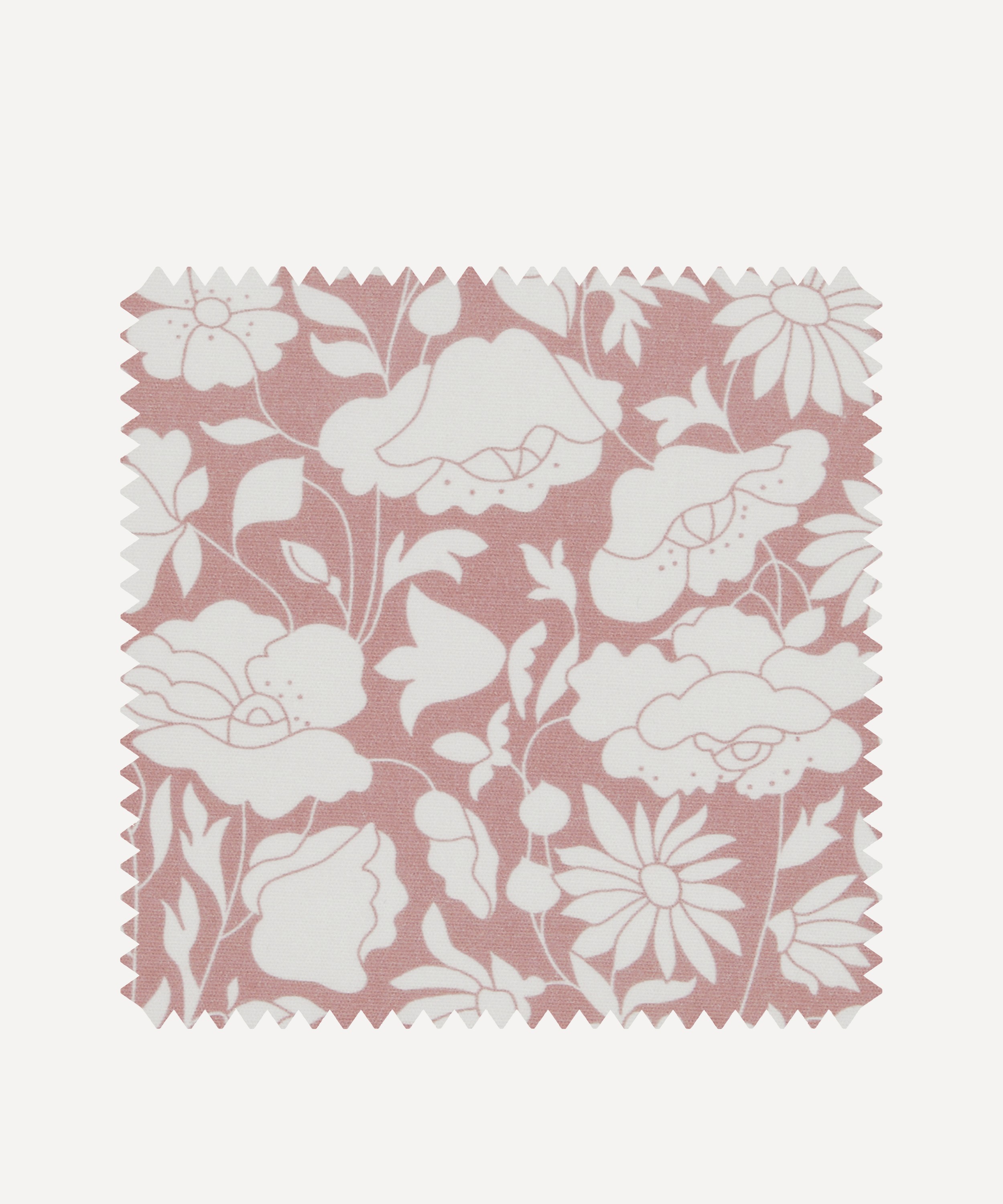 Liberty Interiors - Fabric Swatch - Poppy Grace Cotton in Slipper image number 0