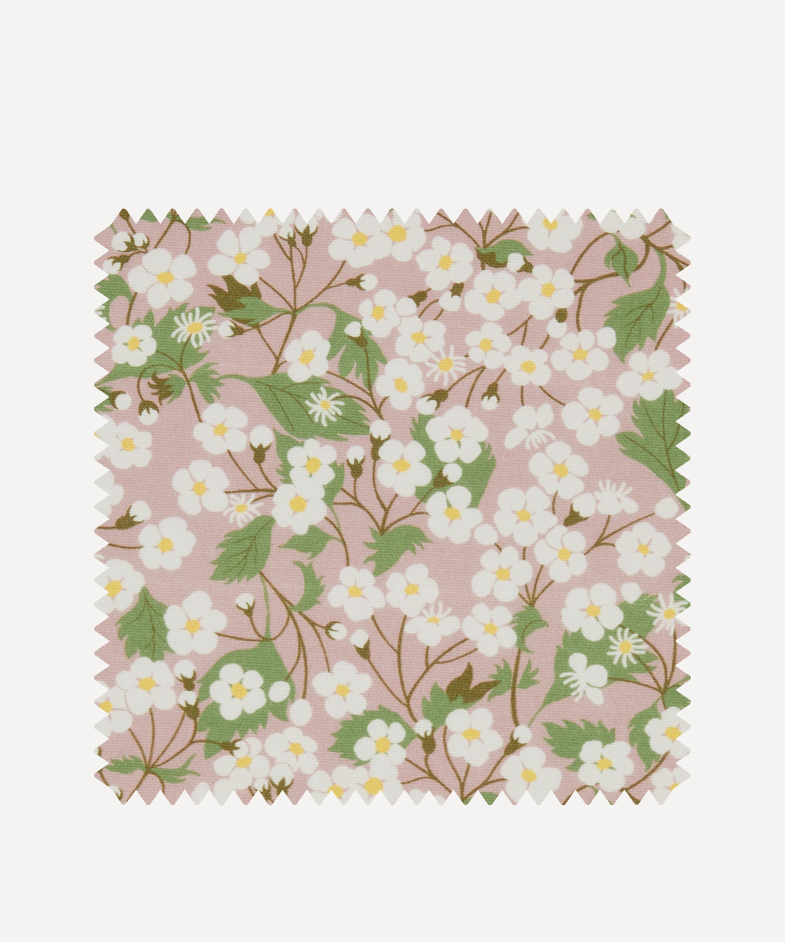 Liberty Interiors - Fabric Swatch - Mitsi Blossom Cotton in Slipper image number 0