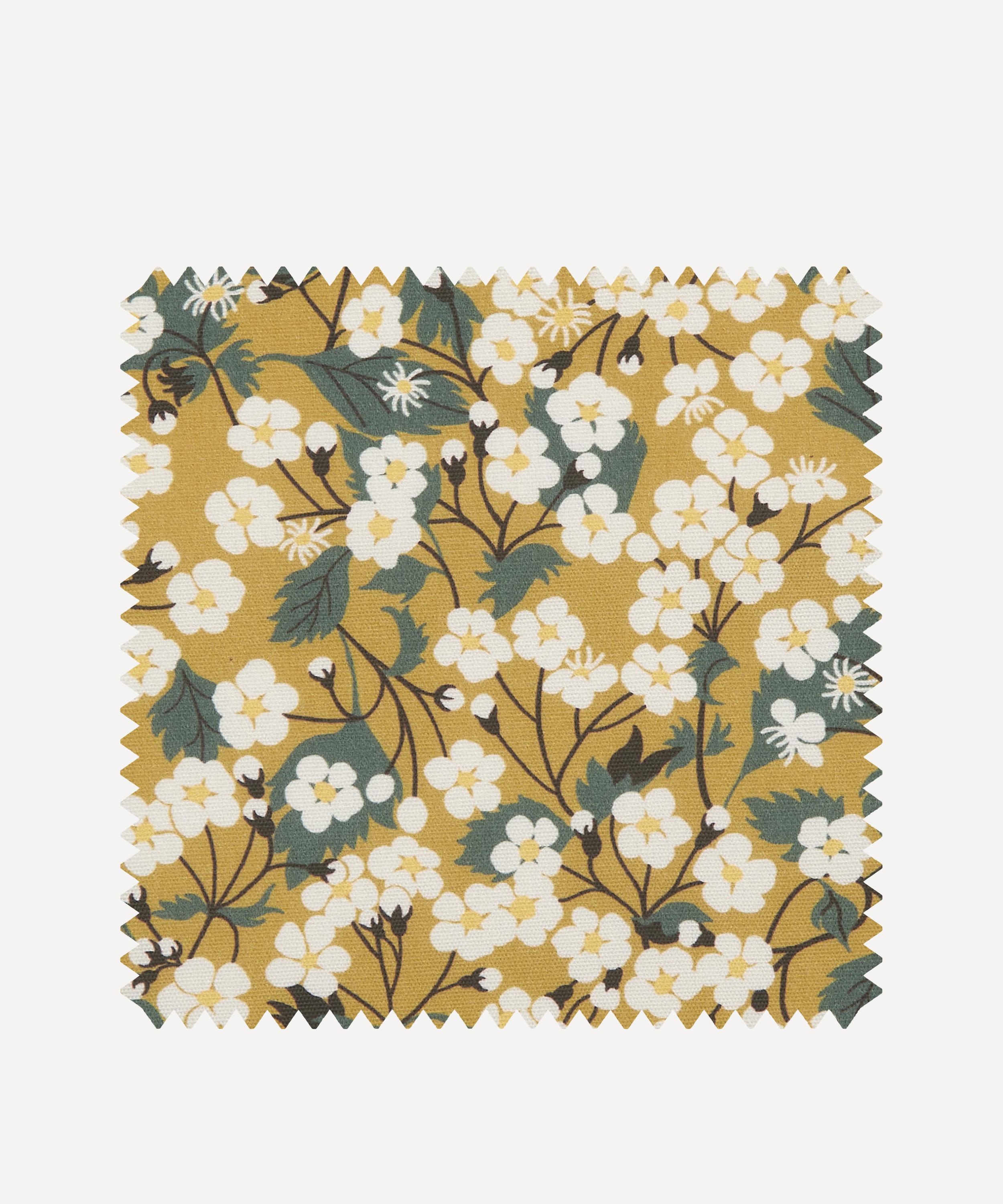 Liberty Interiors - Fabric Swatch - Mitsi Blossom Cotton in Yarrow image number 0